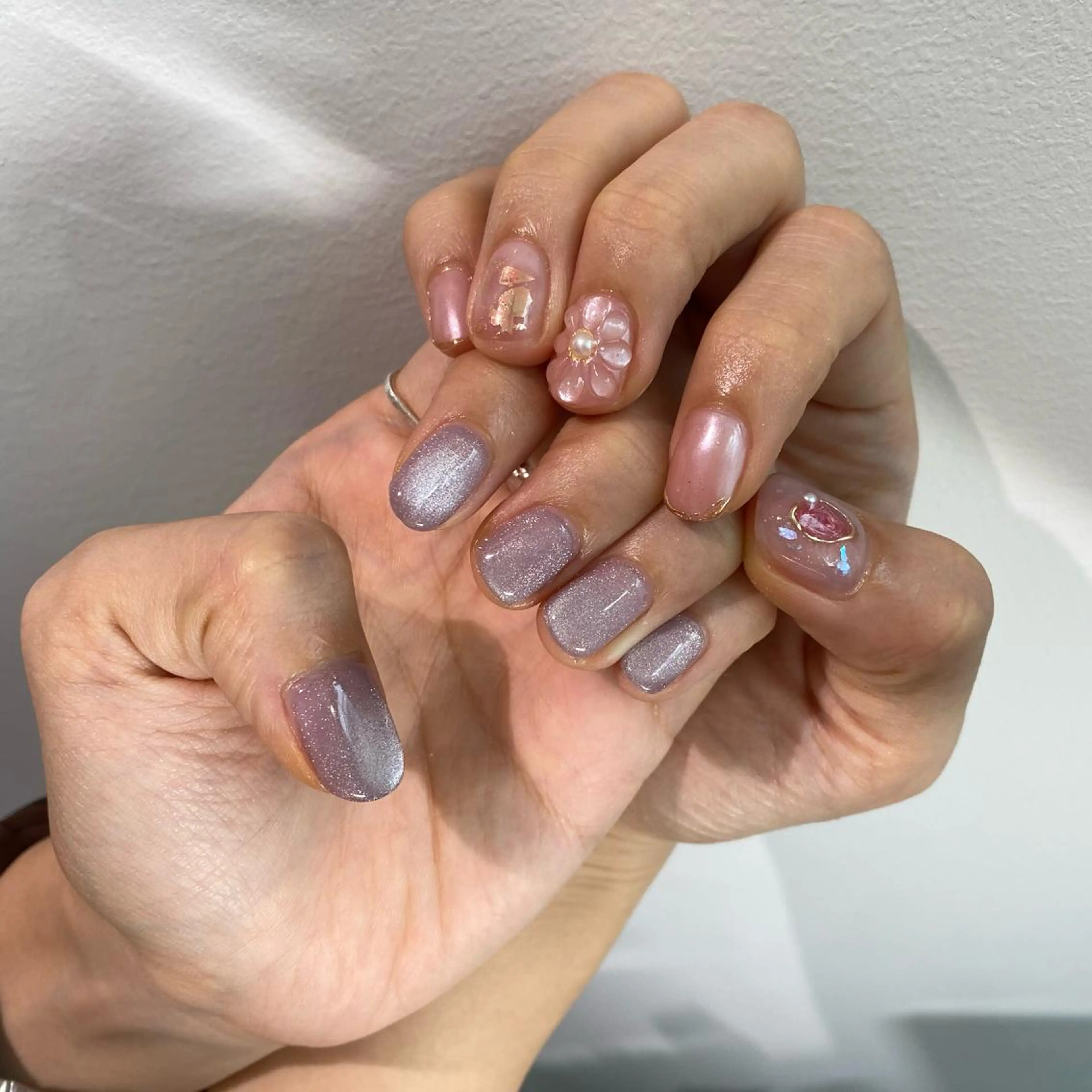 ネイル フラワーネイル 春ネイル ayana nails所属・nail salon ayanaのネイルデザイン
