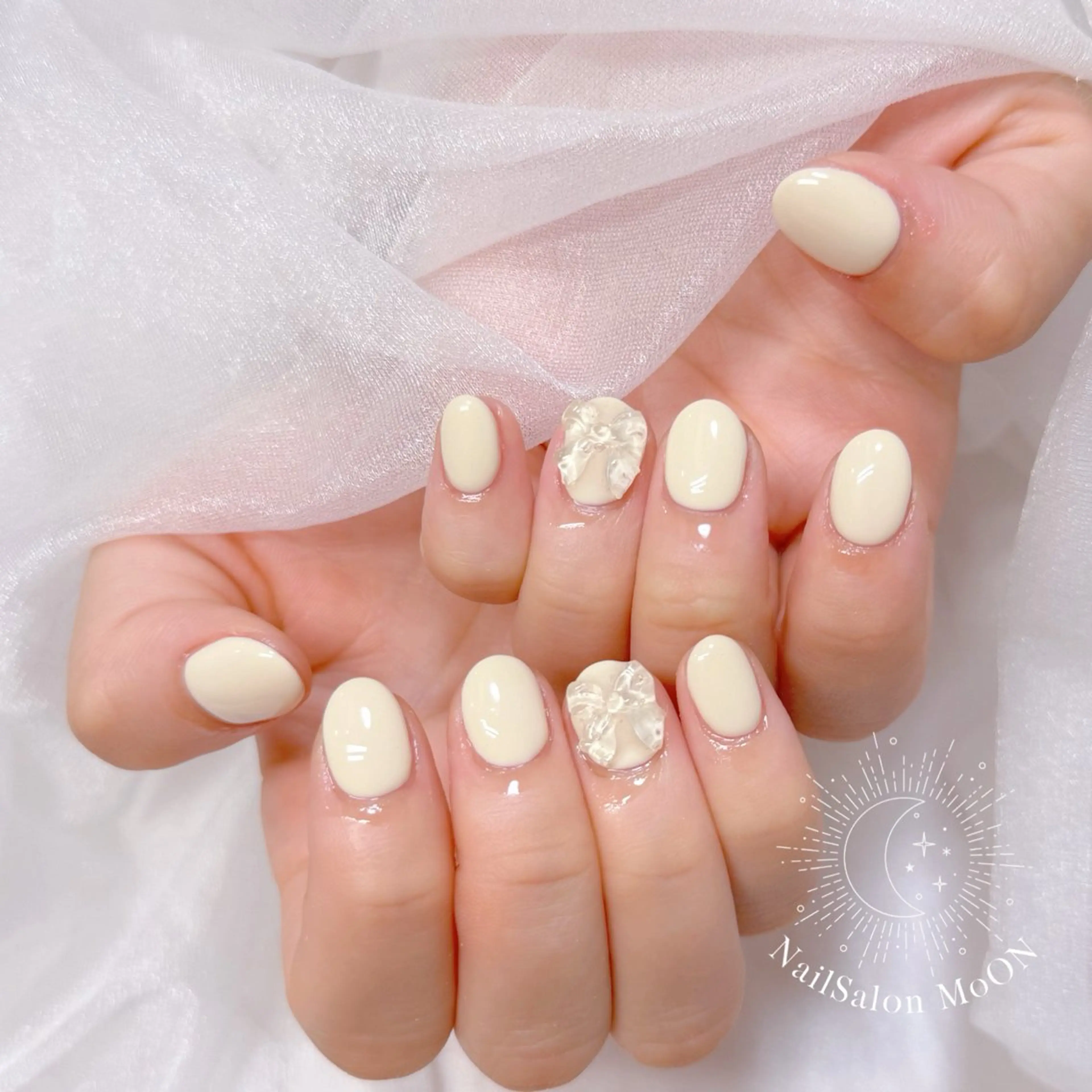 ネイル ハンドネイル ハンドケア MoON...❤︎ MeGuのネイルデザイン