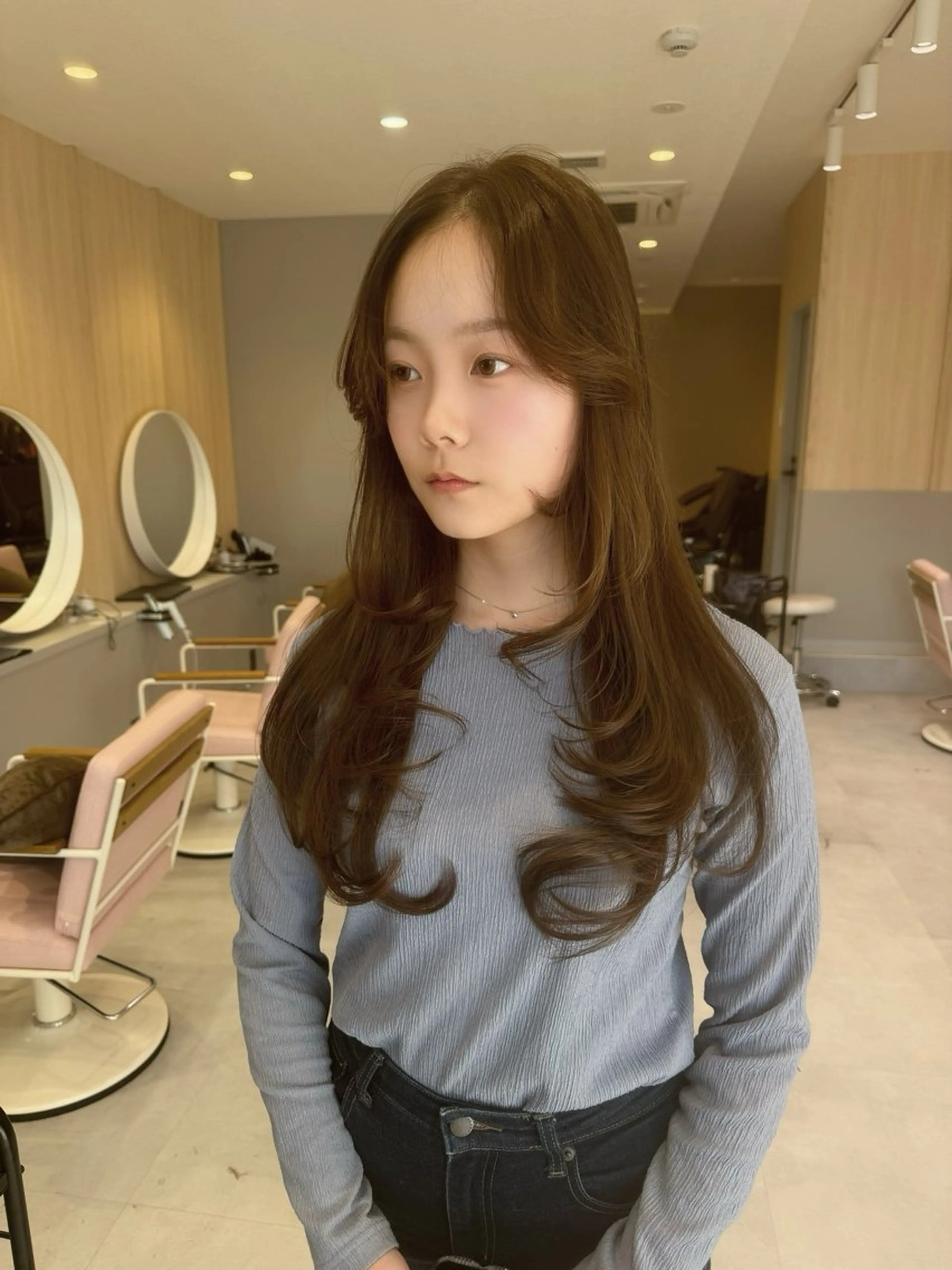 ロング カラー カット ヘアカラー トリートメント ヘアセット ✂️似合わせの魔術師 石田一樹✂️のヘアスタイル