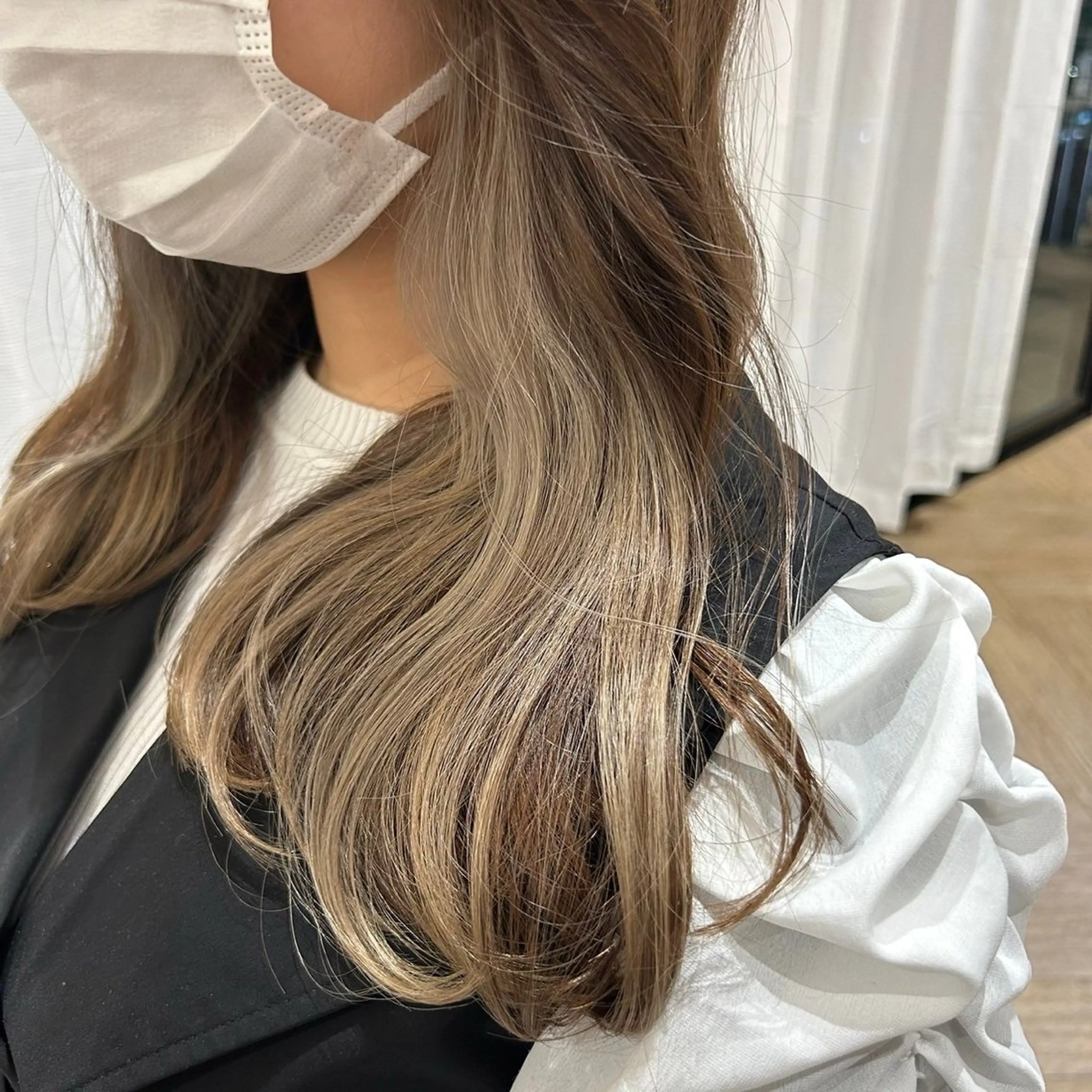 ロング カラー AVANCE.なかもず店所属・AVANCE田中 稜大のヘアスタイル