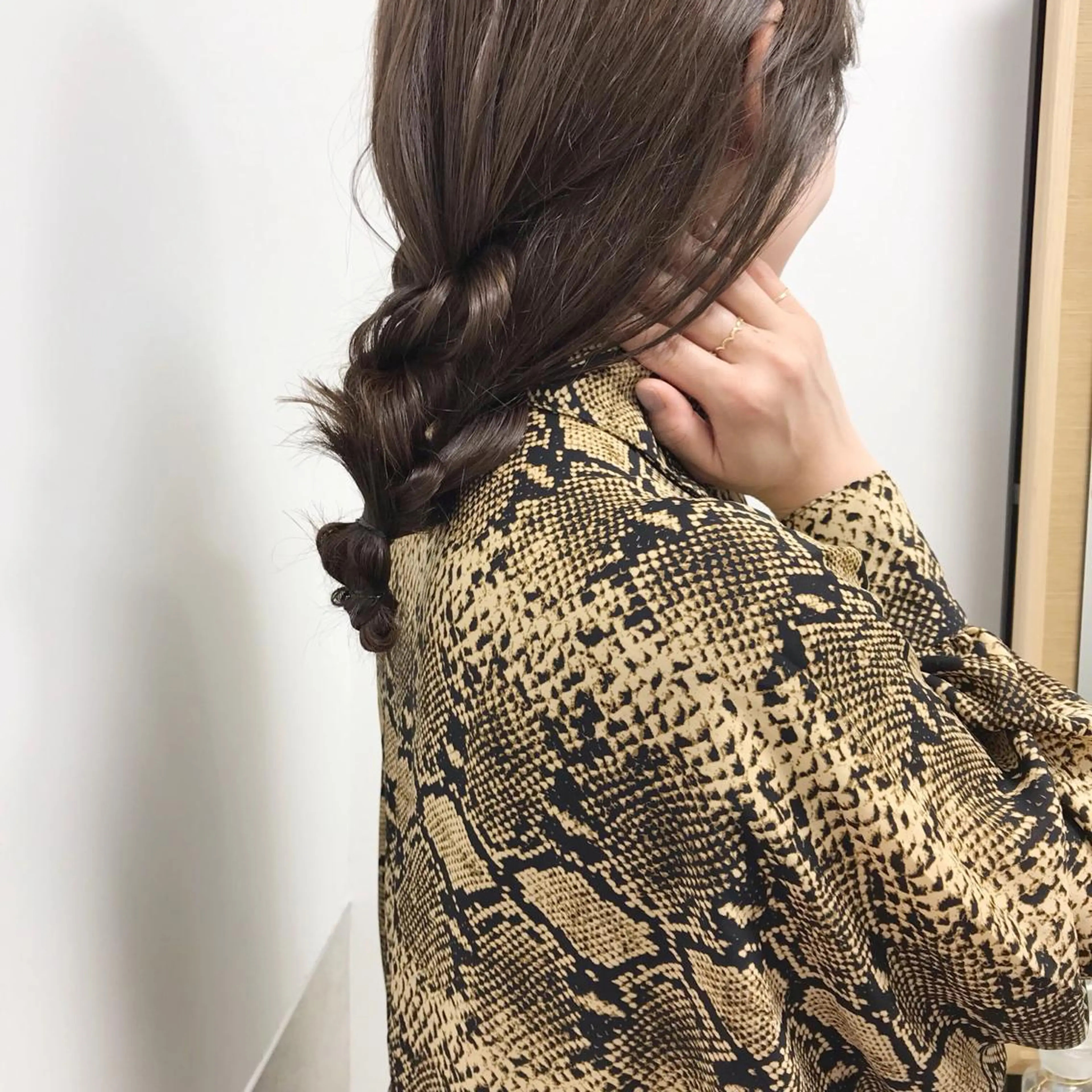 ロング カラー ロング HARUNA🤍 大人ショートヘアのヘアスタイル
