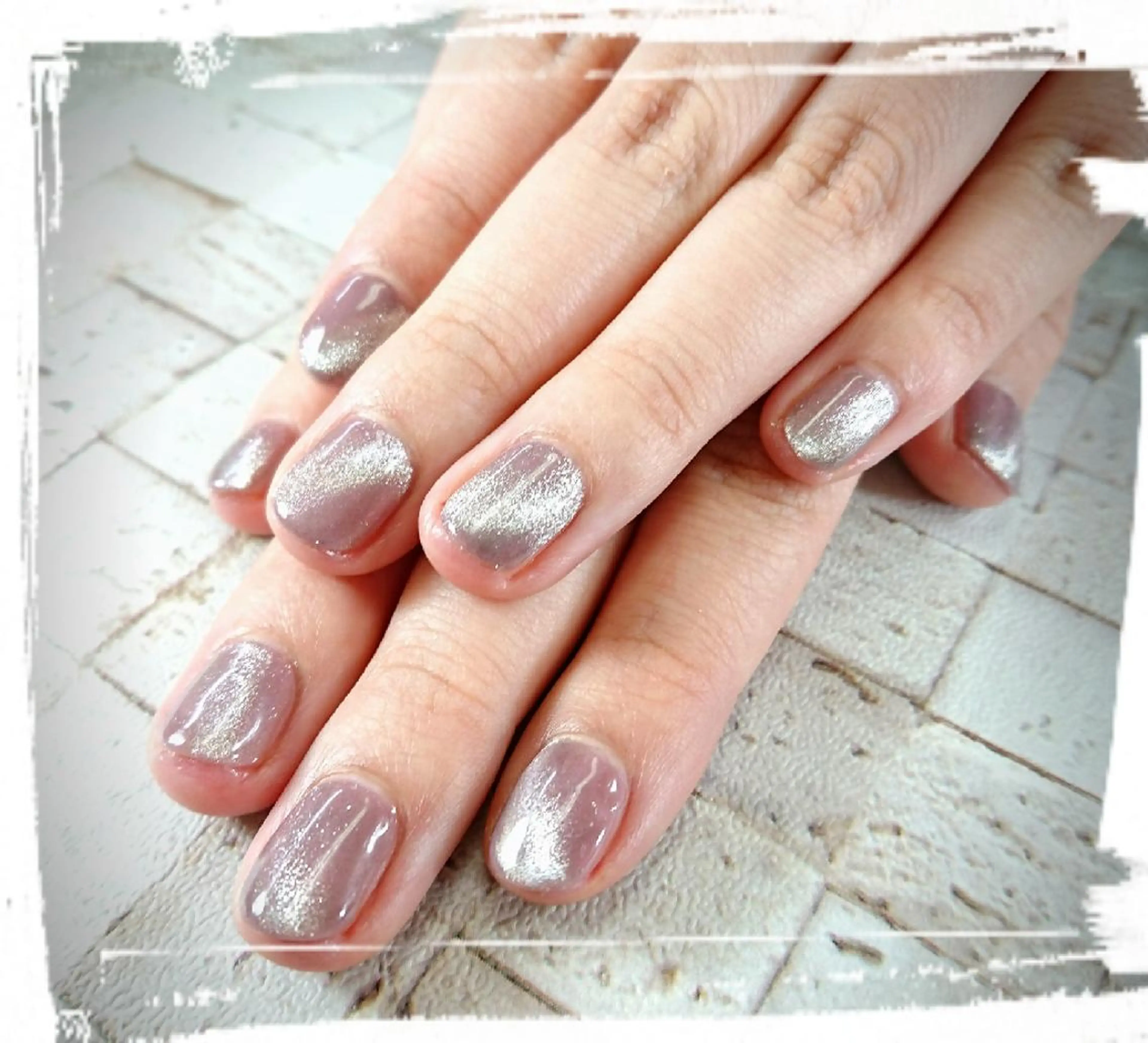 ネイル マグネットネイル 林 珠里のネイルデザイン