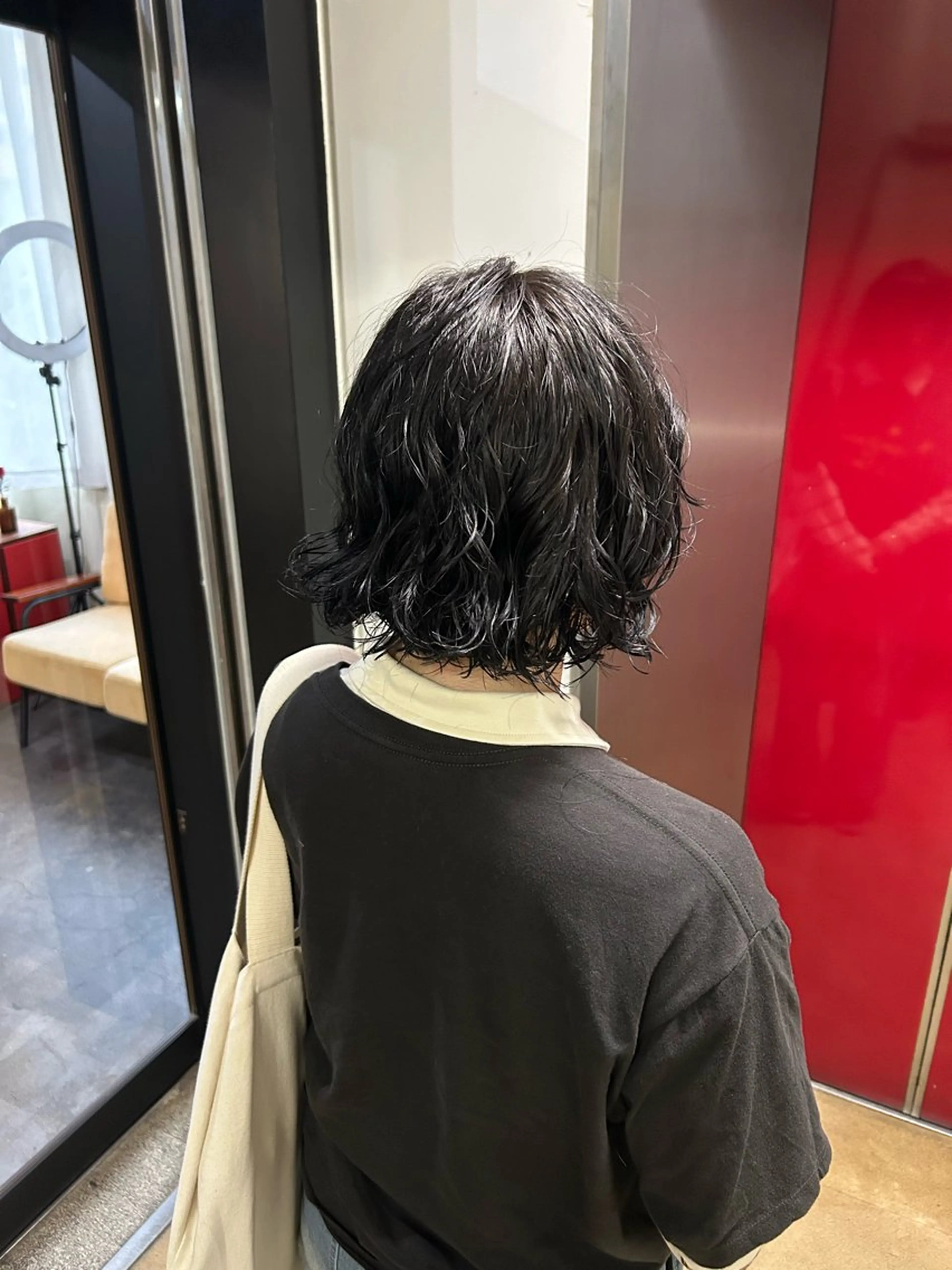パーマ 野尻 拓海のヘアスタイル