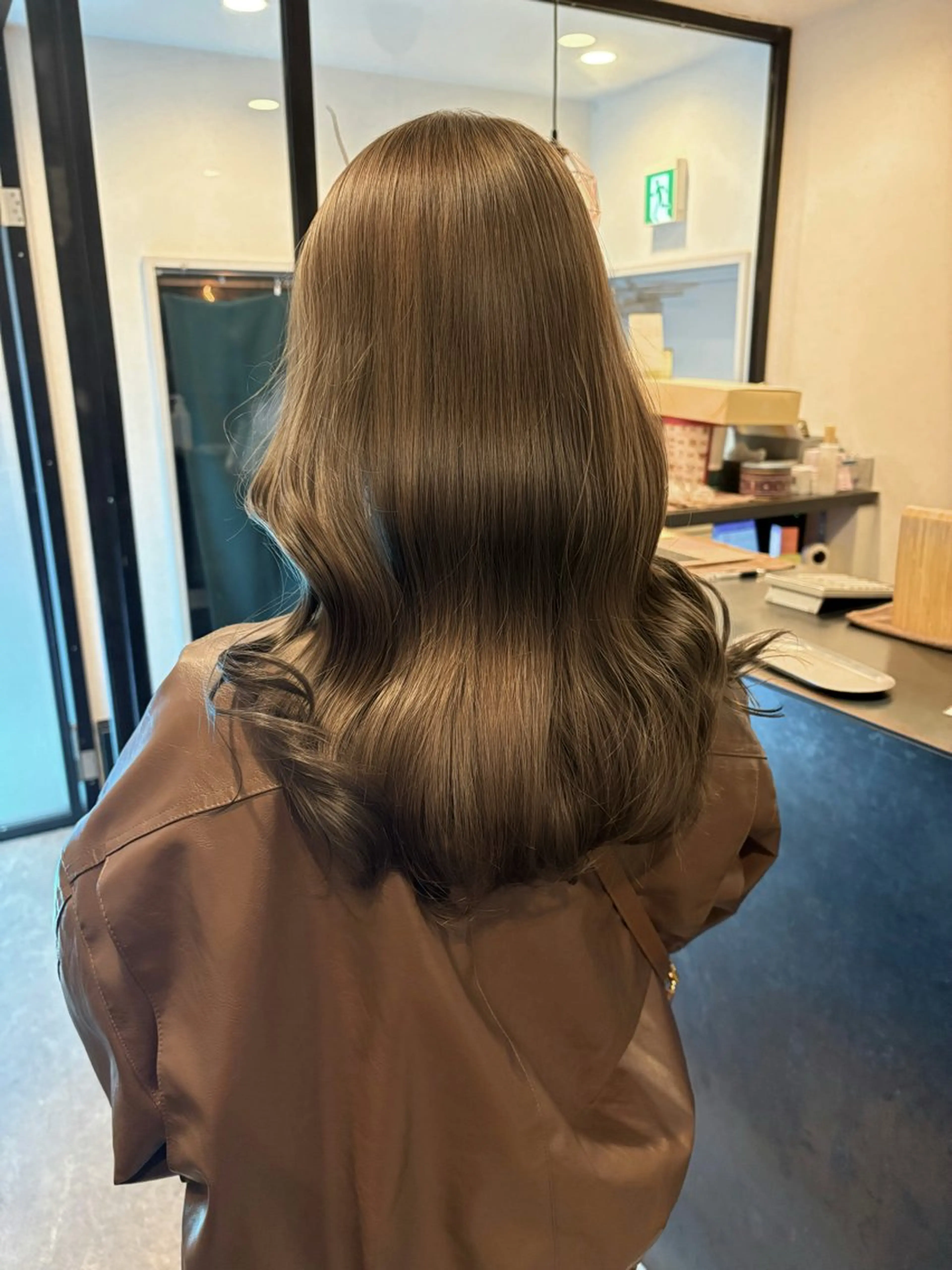 ロング トリートメント カット ヘアカラー トリートメント 北山 巴奈のヘアスタイル