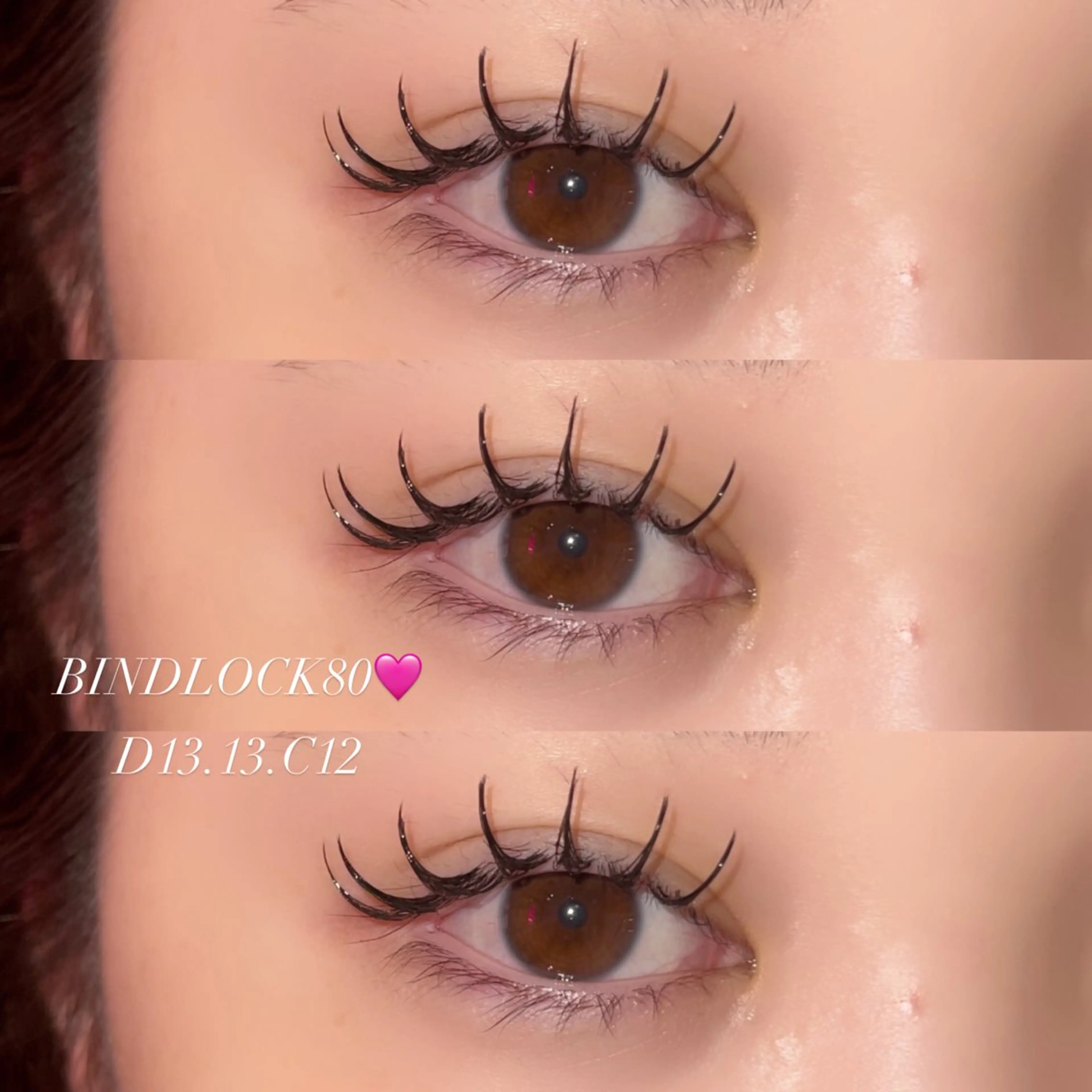 マツエク・マツパ BAMBI🩷 NANOのマツエク・マツパデザイン