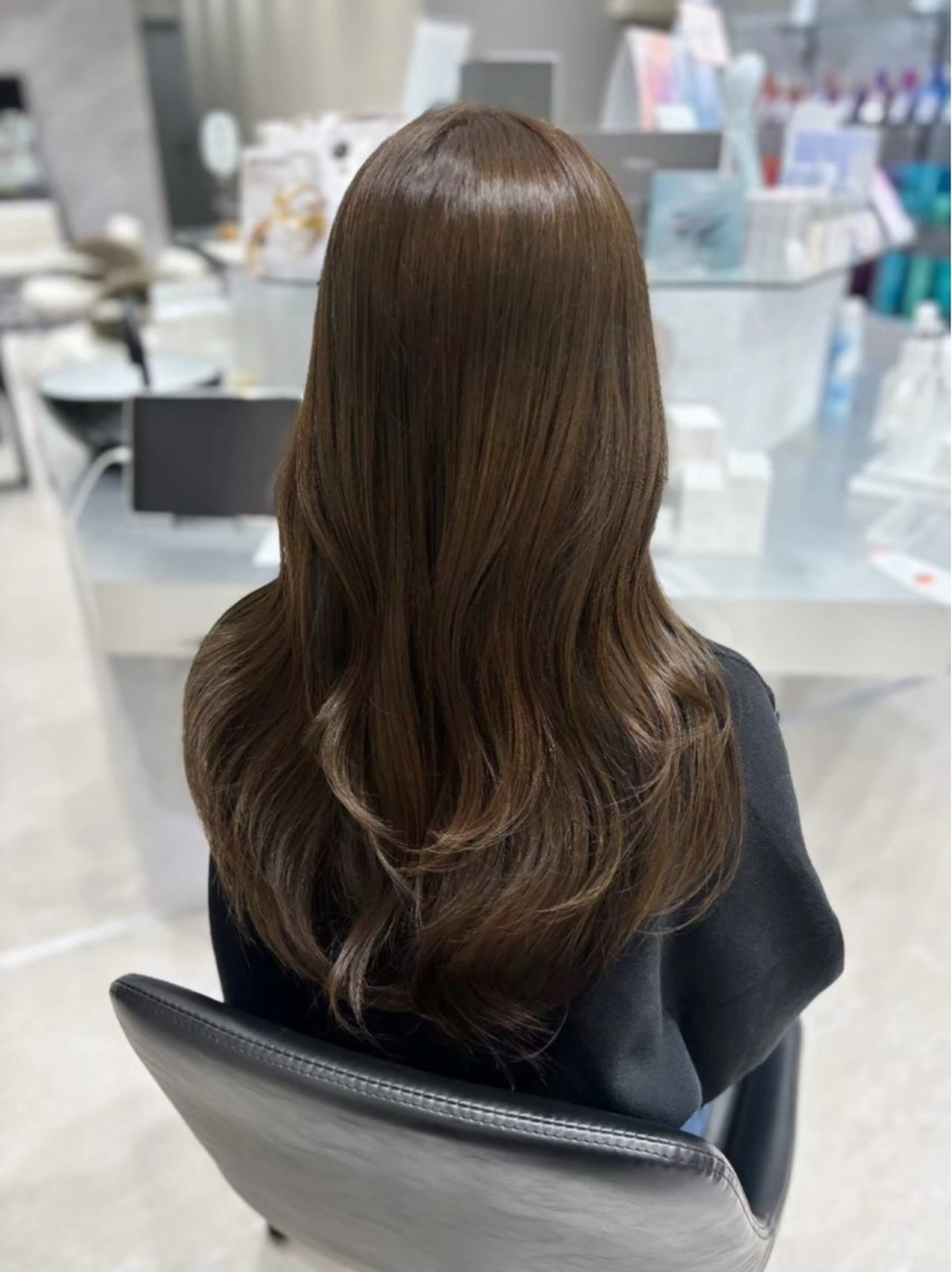 ロング ハイトーン/カラー /ウルフ/RENAのヘアスタイル