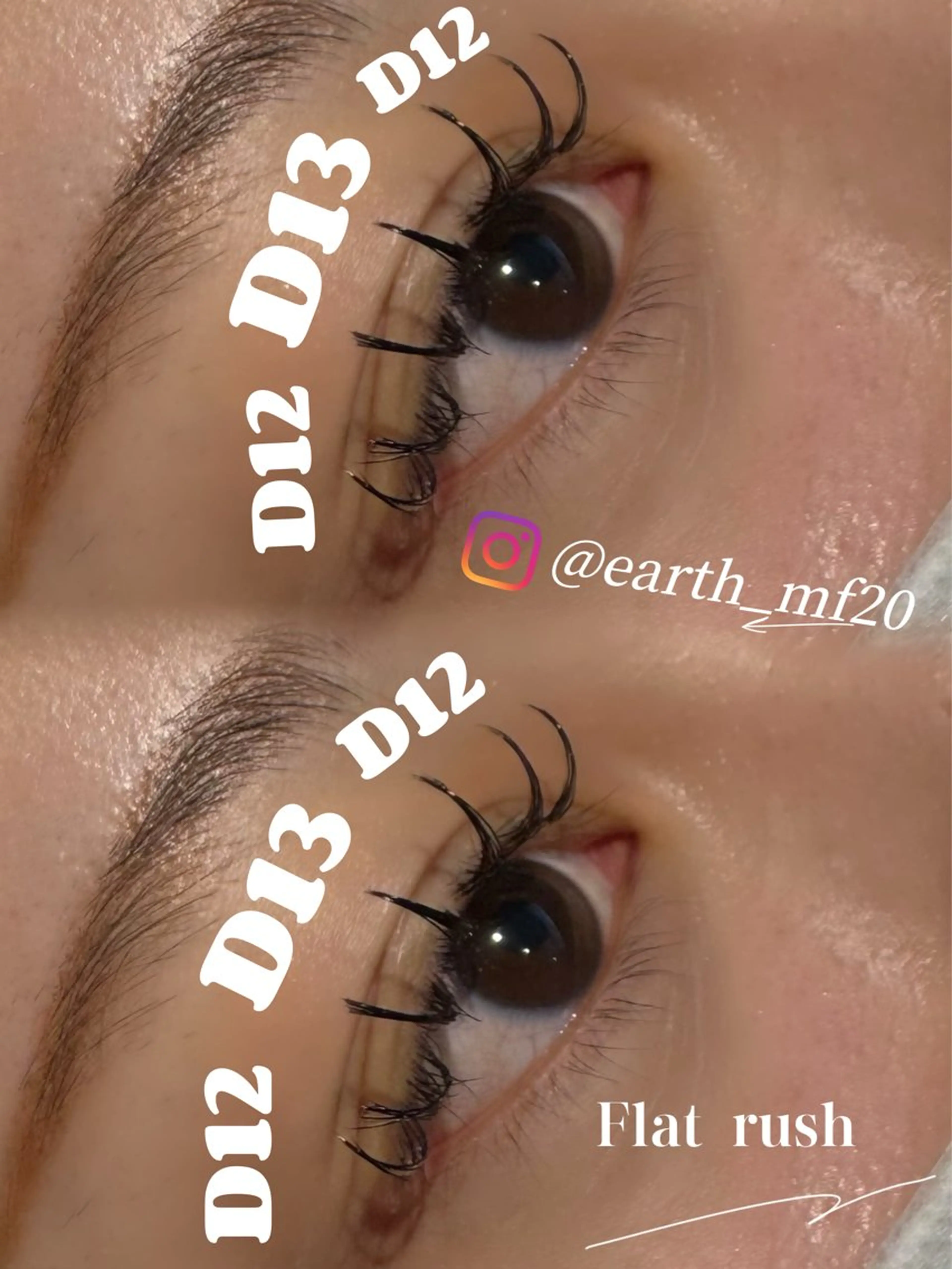 マツエク・マツパ 束感まつ毛 マツエク miki💎 【EARTH西千葉】のマツエク・マツパデザイン