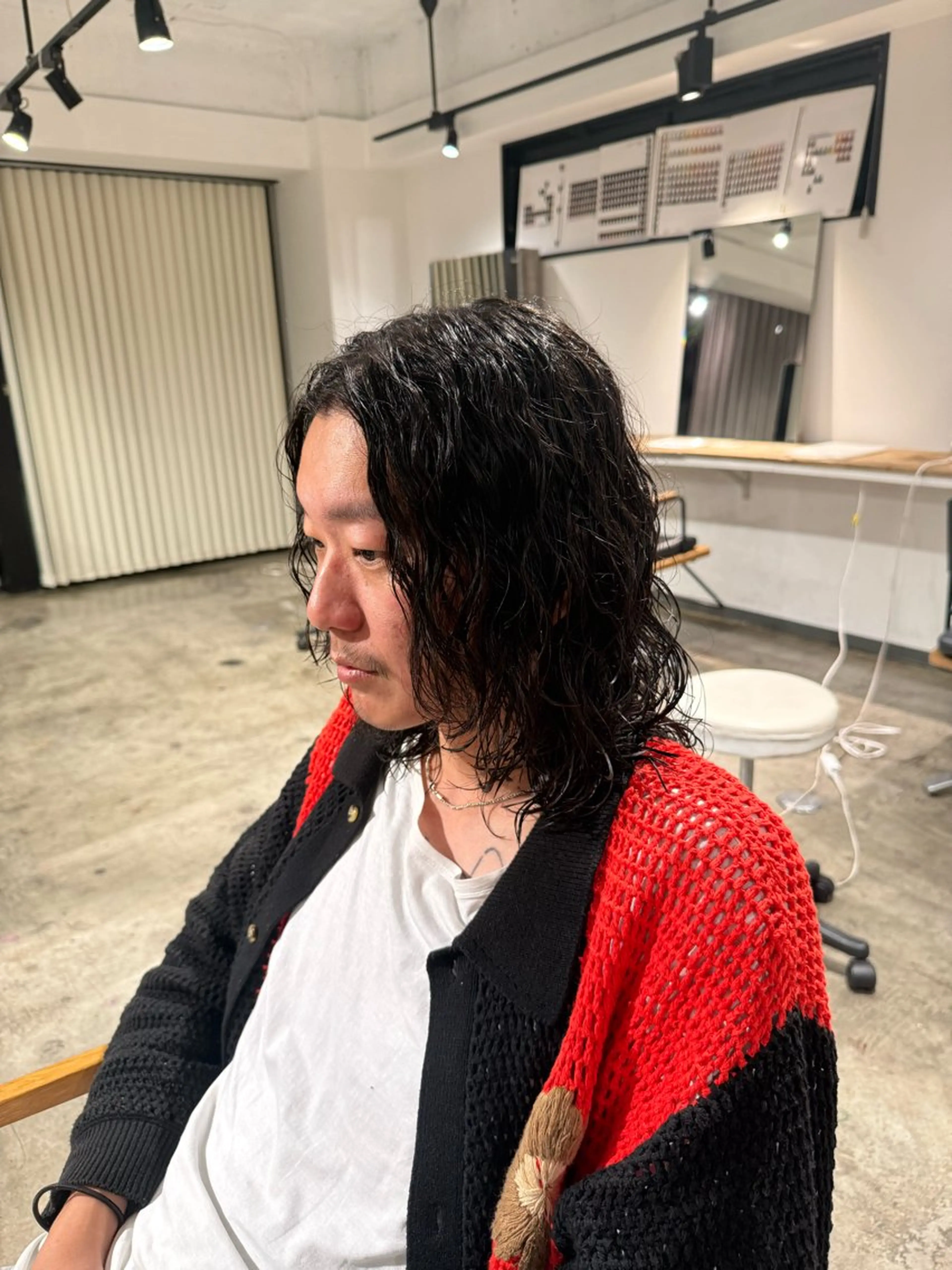 パーマ メンズ メンズパーマ ボブ カット パーマ トリートメント 骨格補正施術/メンズ 専門美容師/YUYAのヘアスタイル