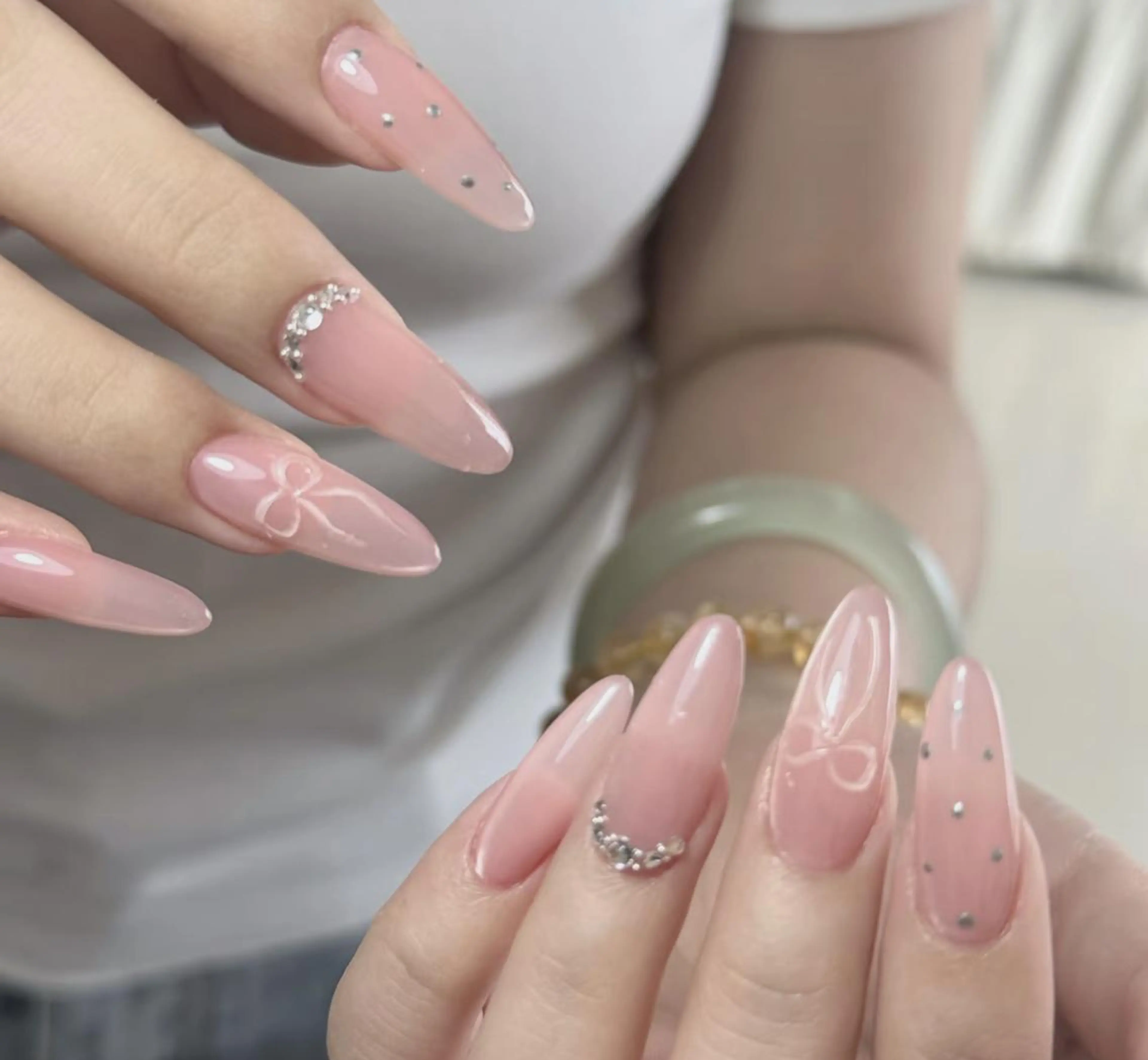 ネイル ハンドネイル ハンドケア 🍑 momo_nailのネイルデザイン