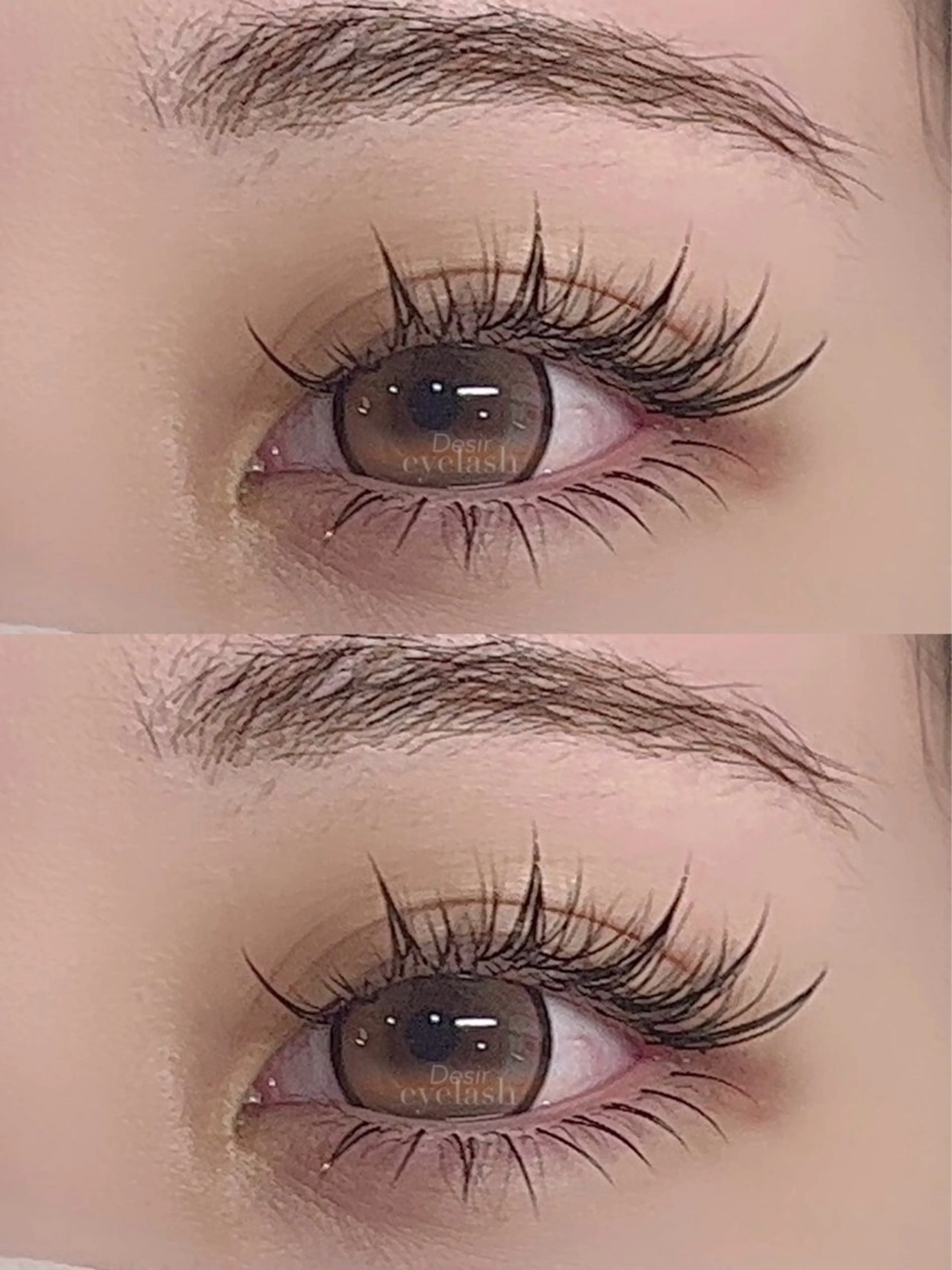 最新技術	アンドへルシ一【マツエク✖️マツパ】フラットラッシュ140本ワンホンマツエクLED付き🉐本¥11000の写真