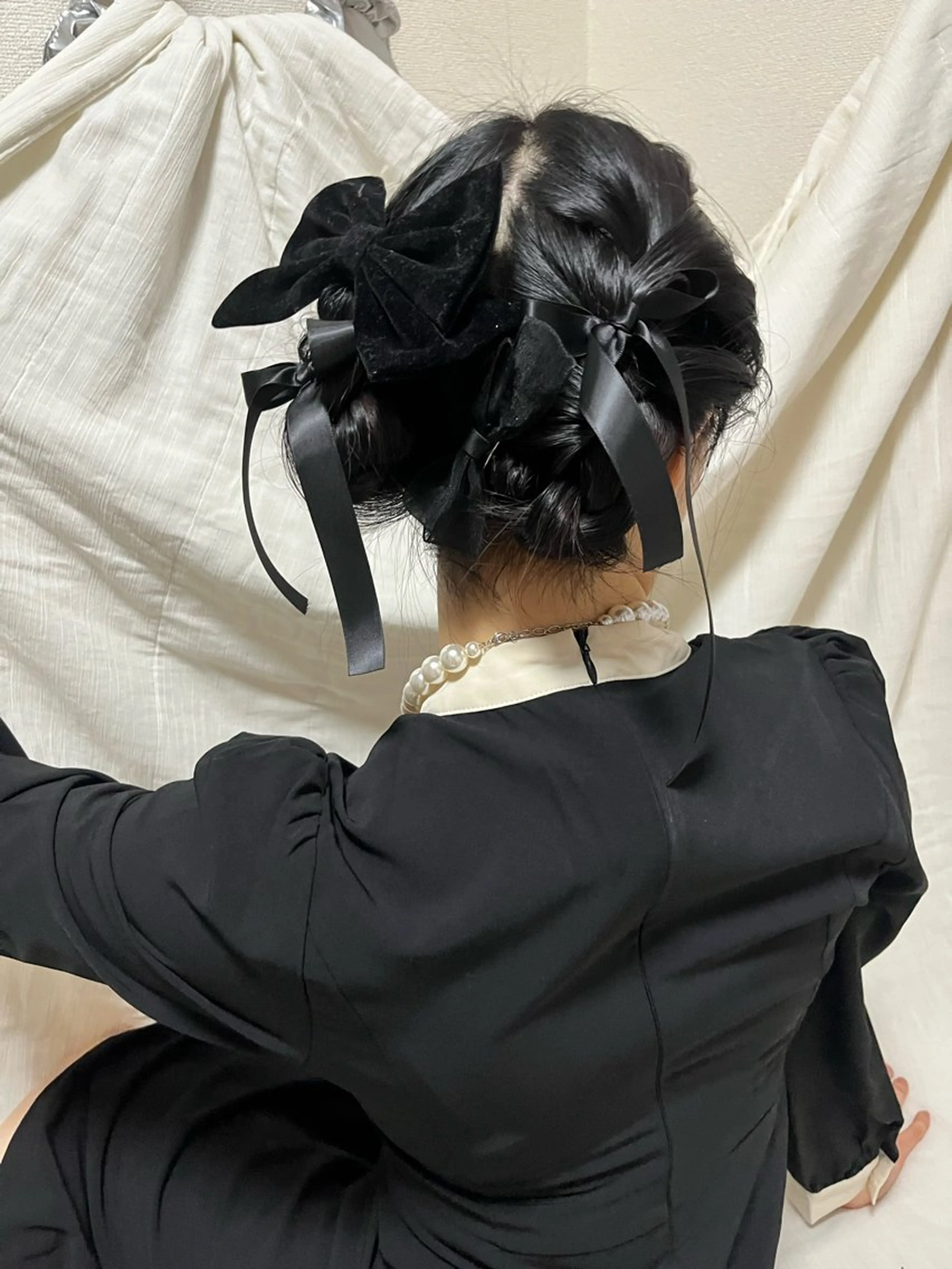 ロング ヘアセット オダセイナ /石橋阪大前のヘアスタイル