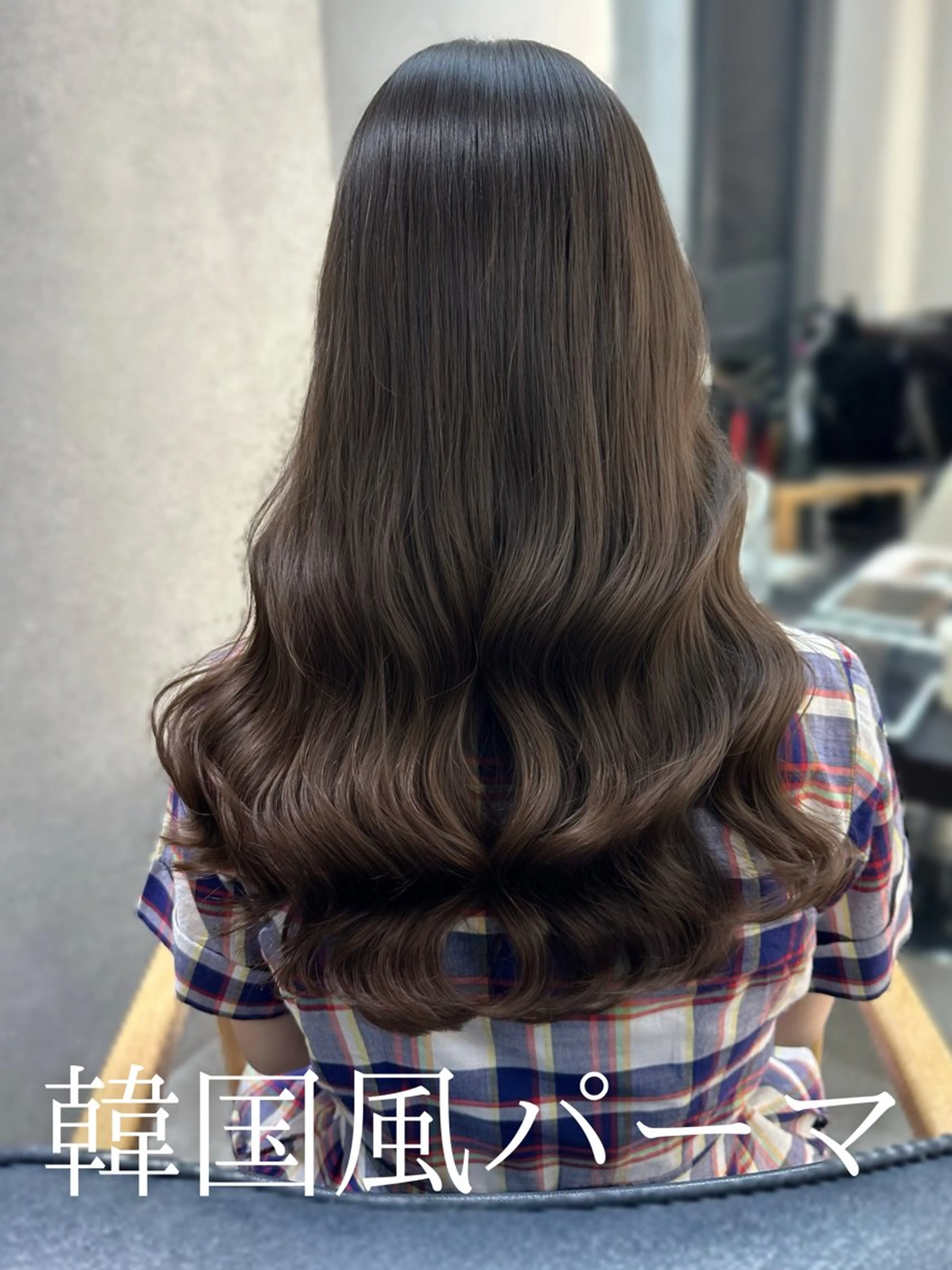 ロング 韓国風パーマ/ 韓国ヘア/大森千寛のヘアスタイル