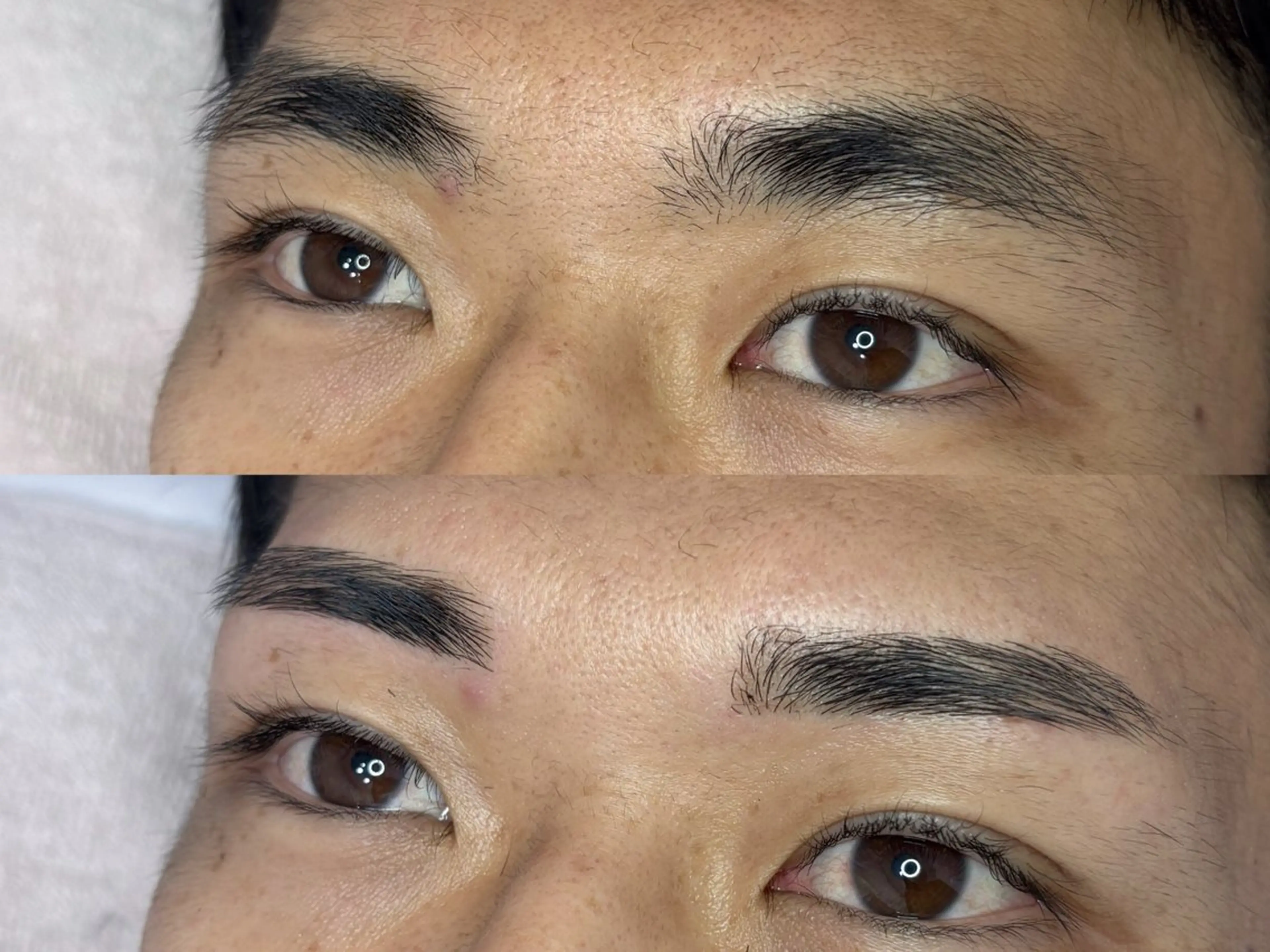 メンズアイブロウワックス【眉毛ワックス+カット】 ¥5500→4500の写真