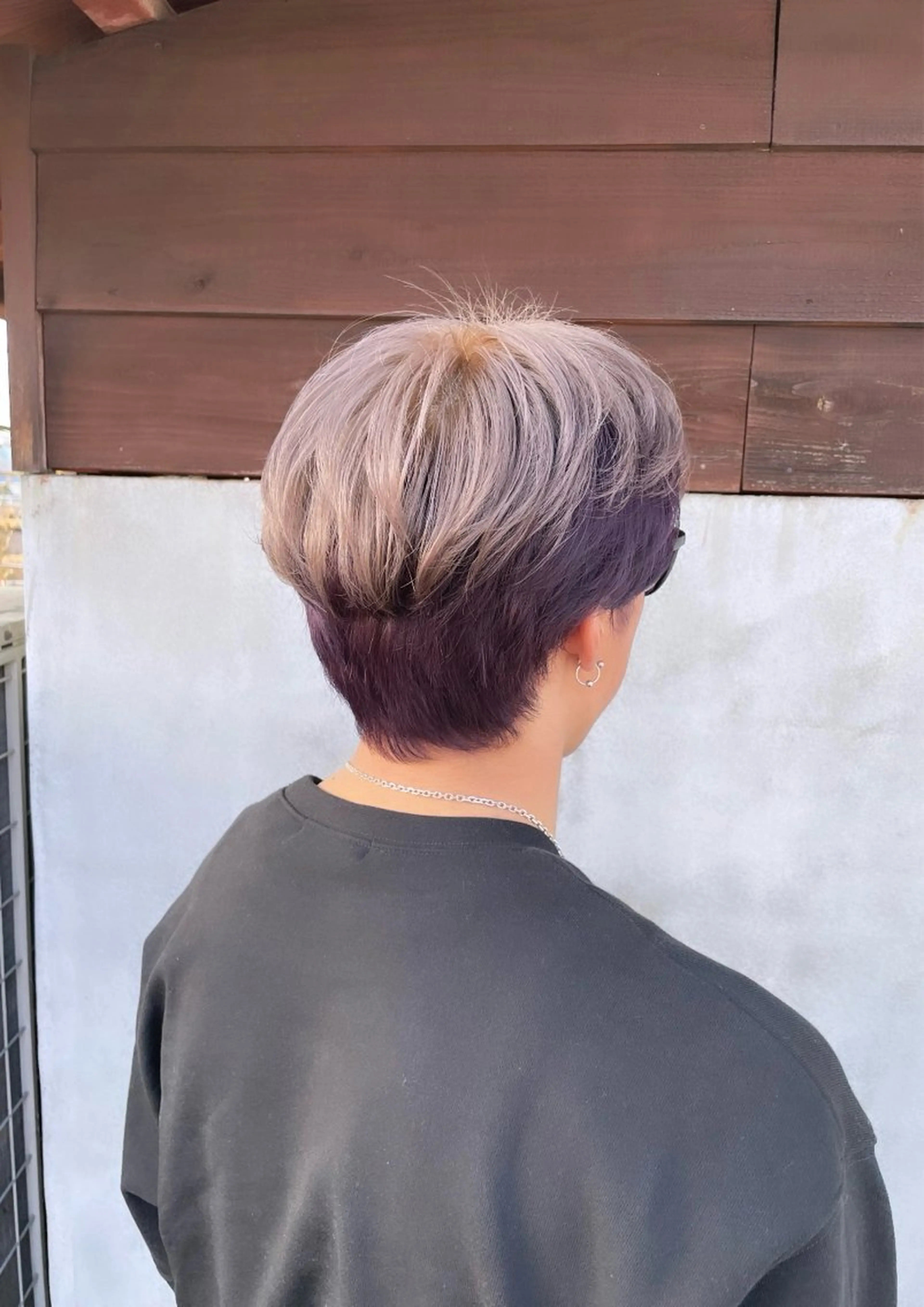 ショート カラー メンズ デザインカラー ayaka |トレンドヘアのヘアスタイル