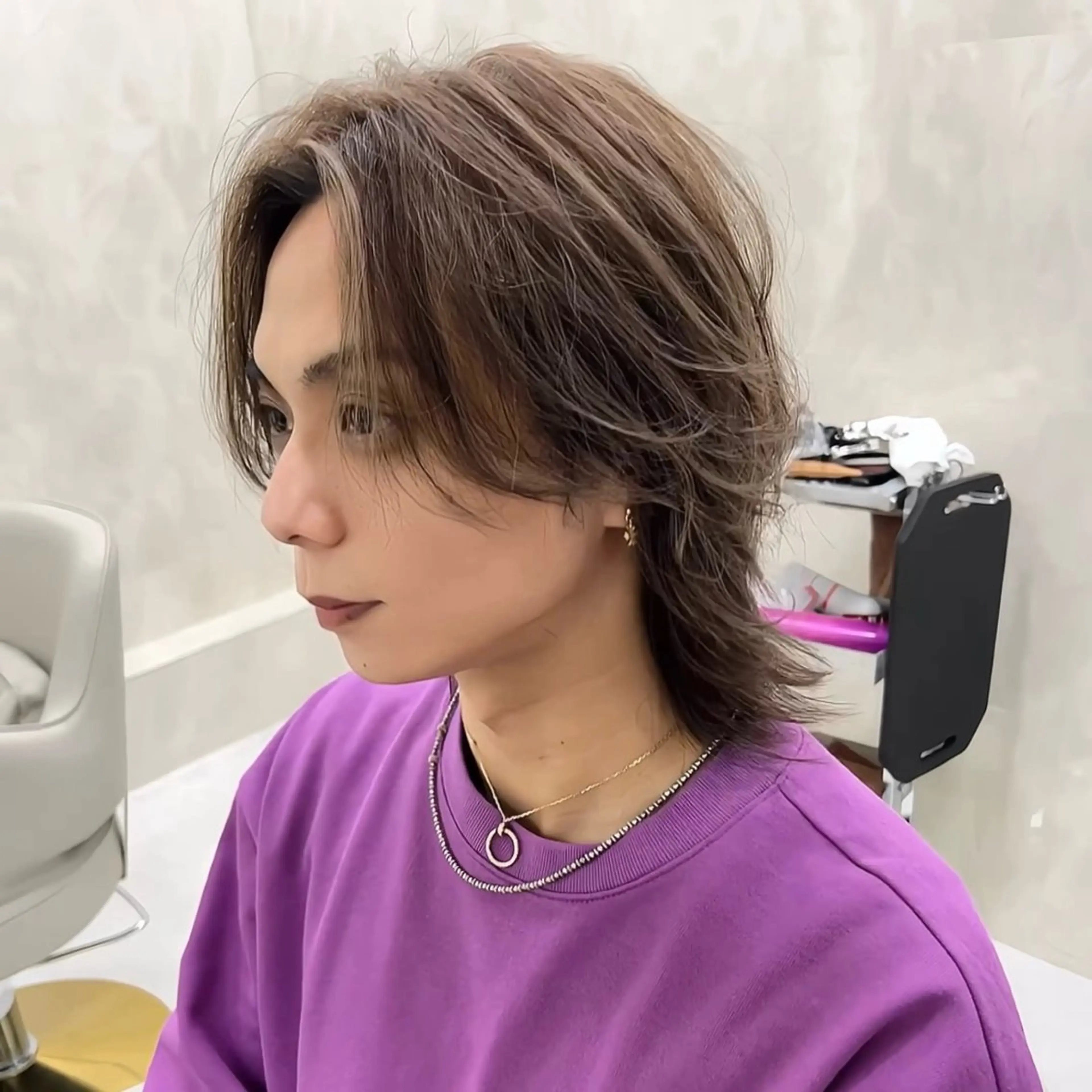 メンズ 石山 洸平のヘアスタイル