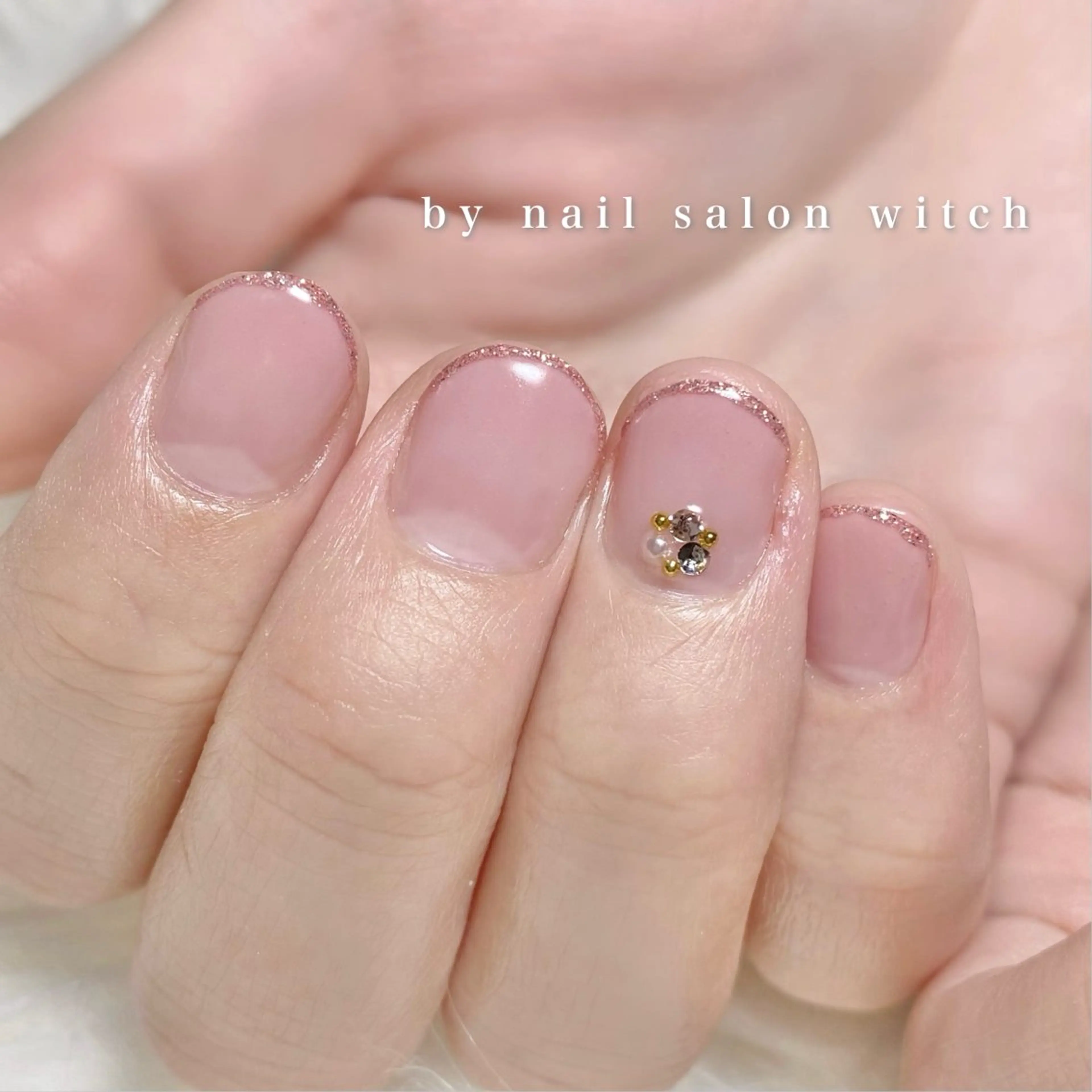 ネイル ショートネイル専門店　nail salon witch所属・縮 彩理のネイルデザイン