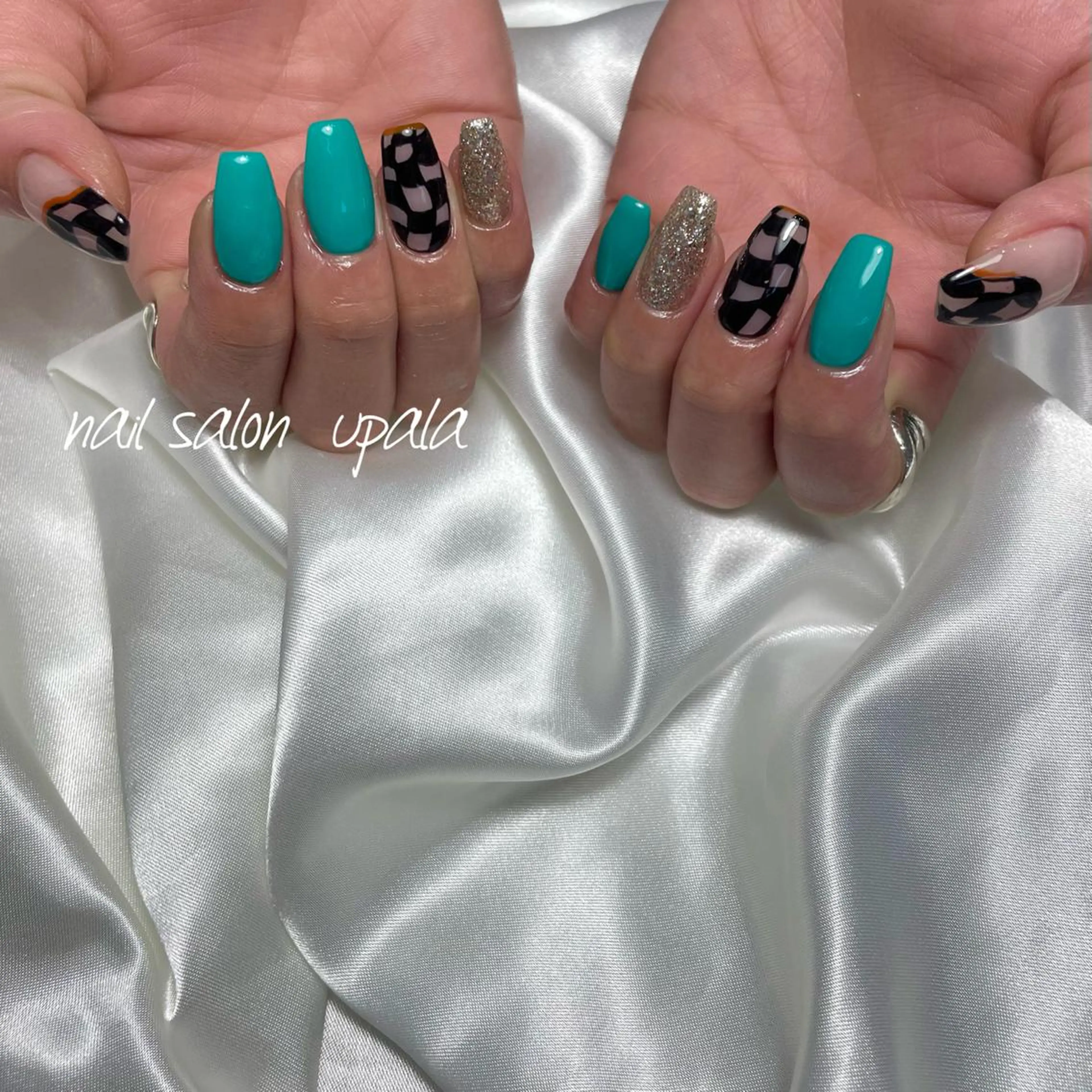 ネイル ニュアンスネイル 春ネイル ハンドネイル upala Mayukoのネイルデザイン