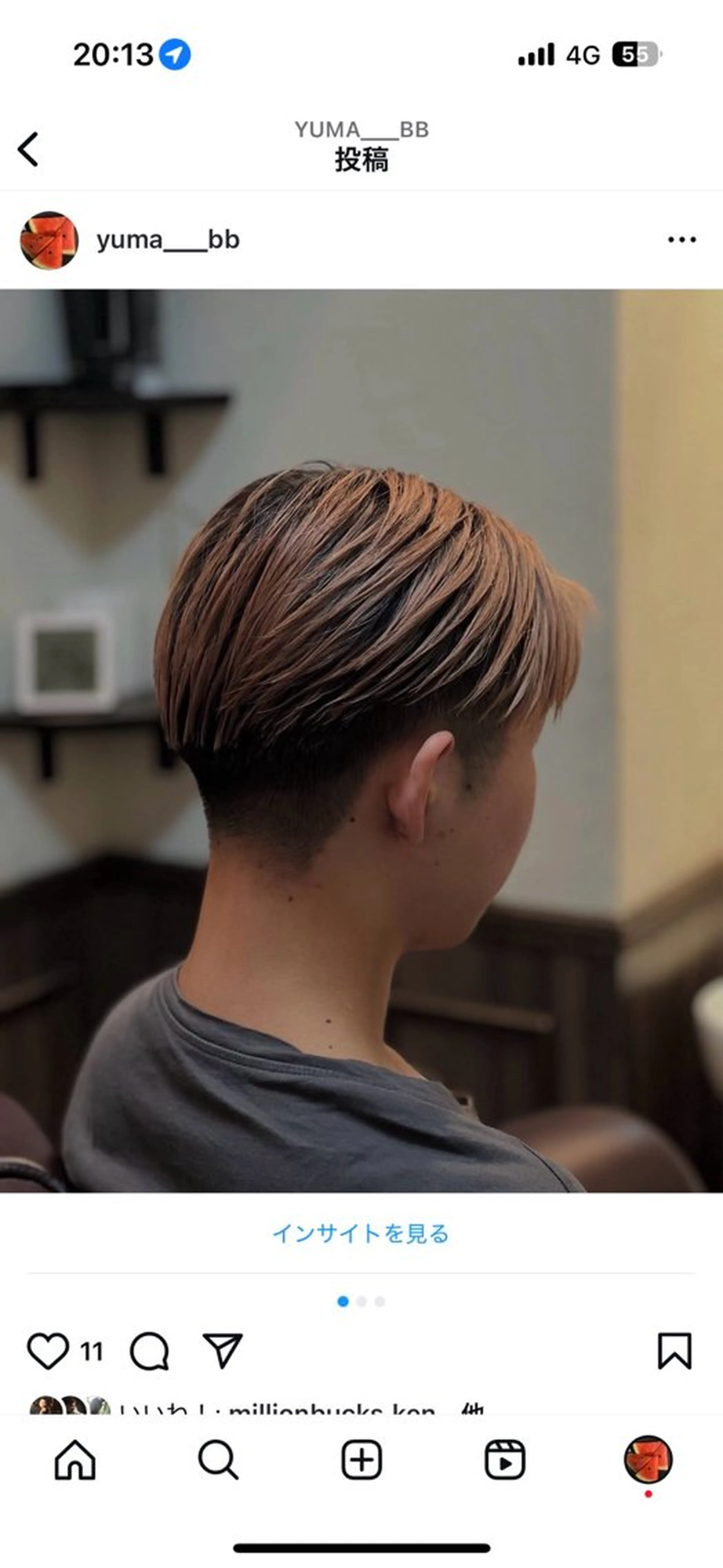 メンズ Million Bucks barber shop所属・佐藤 功樹のヘアスタイル