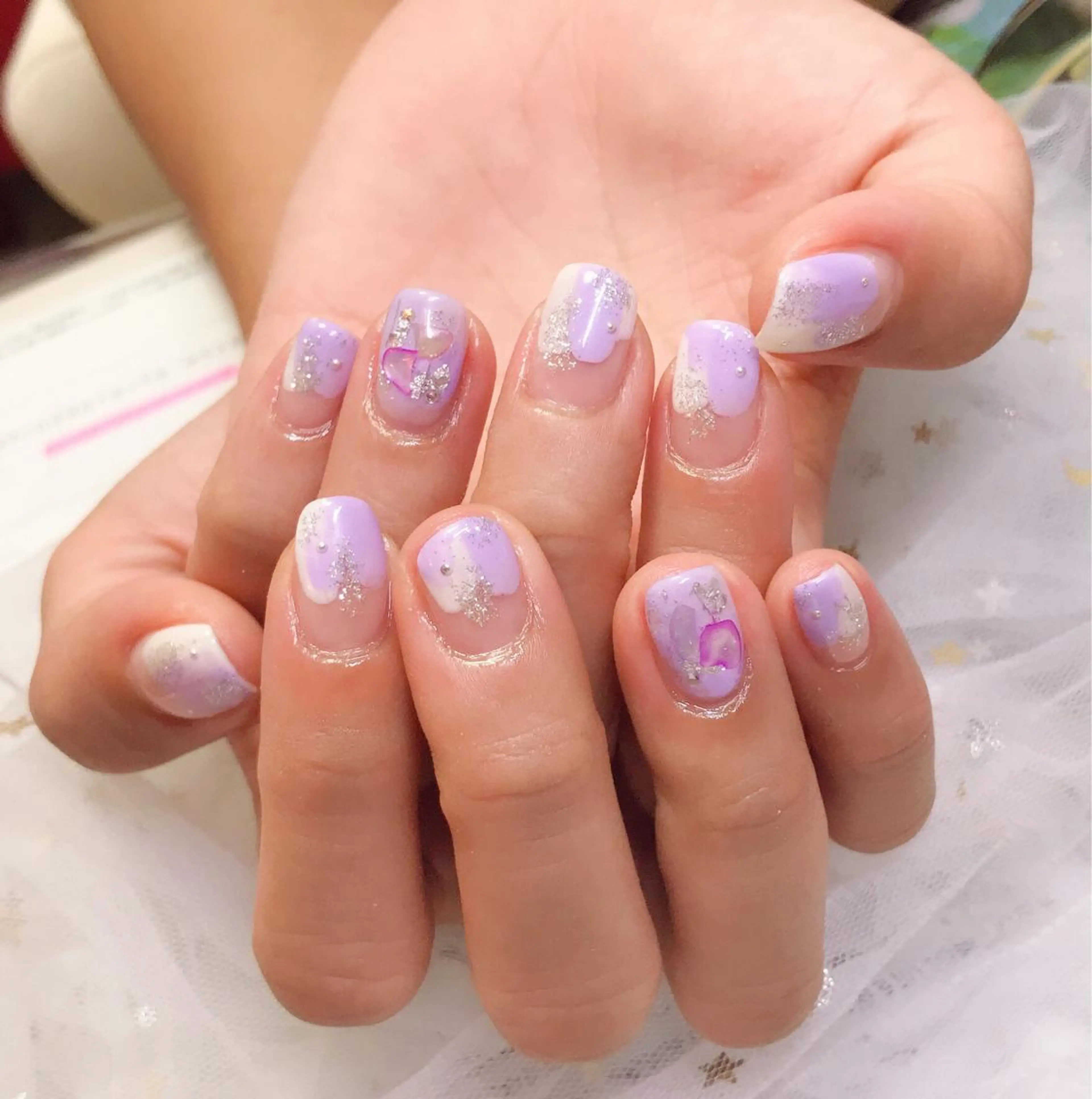 カラー ネイル Q Free nailsのネイルデザイン