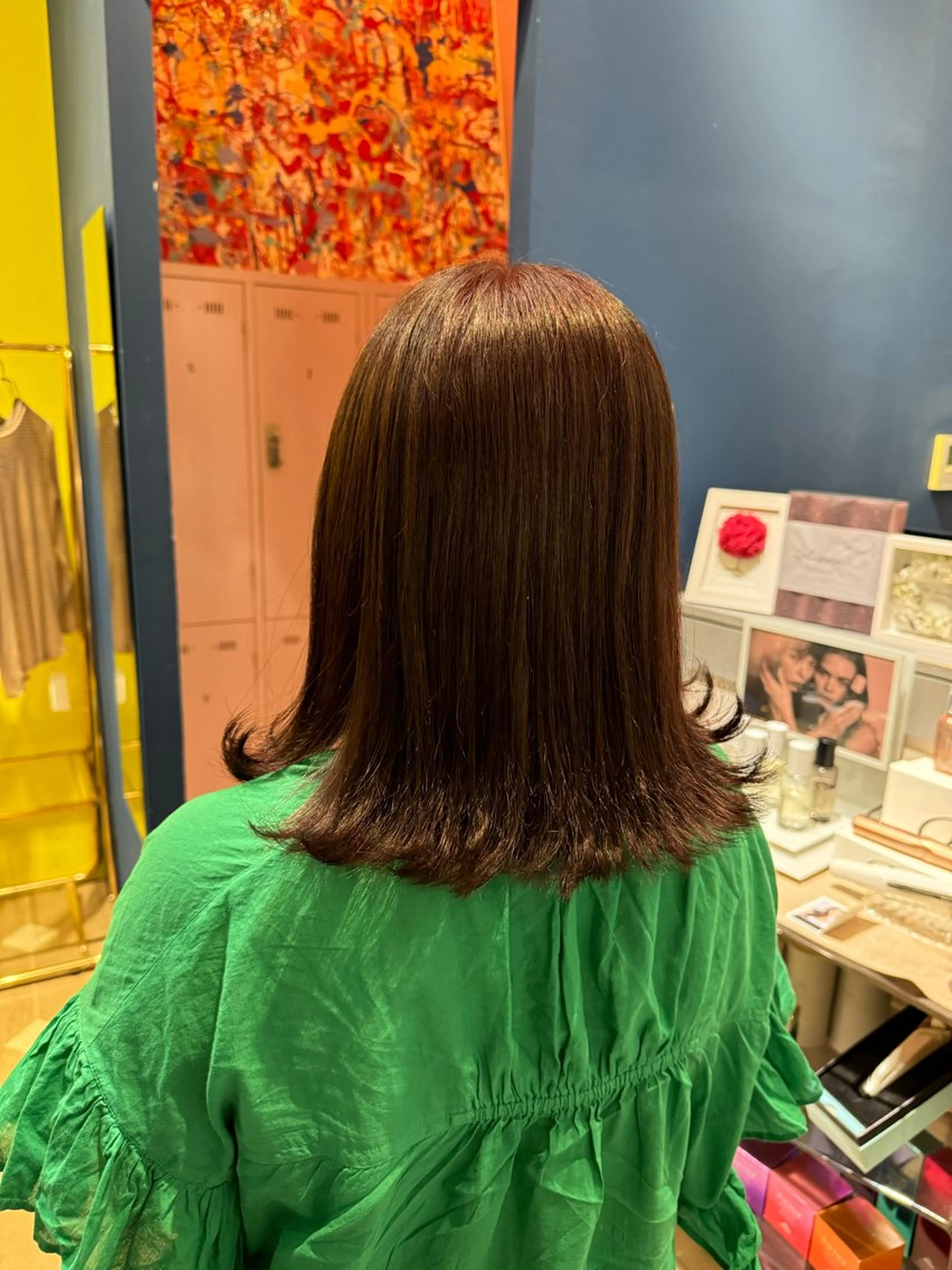 ミディアム echelle所属・るな/echelle 【カットモデル募集】のヘアスタイル