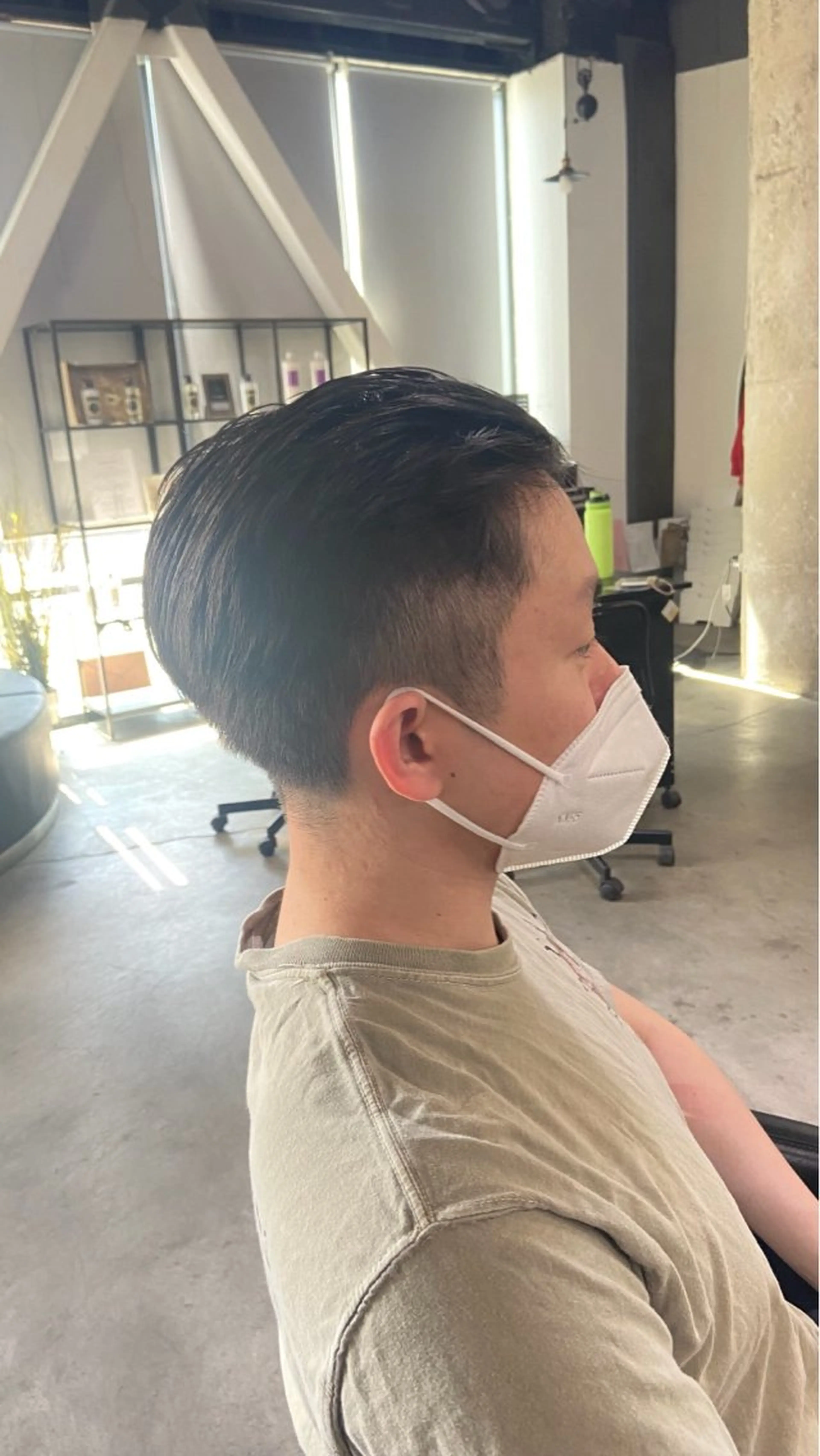 メンズ 難波 千夏のヘアスタイル