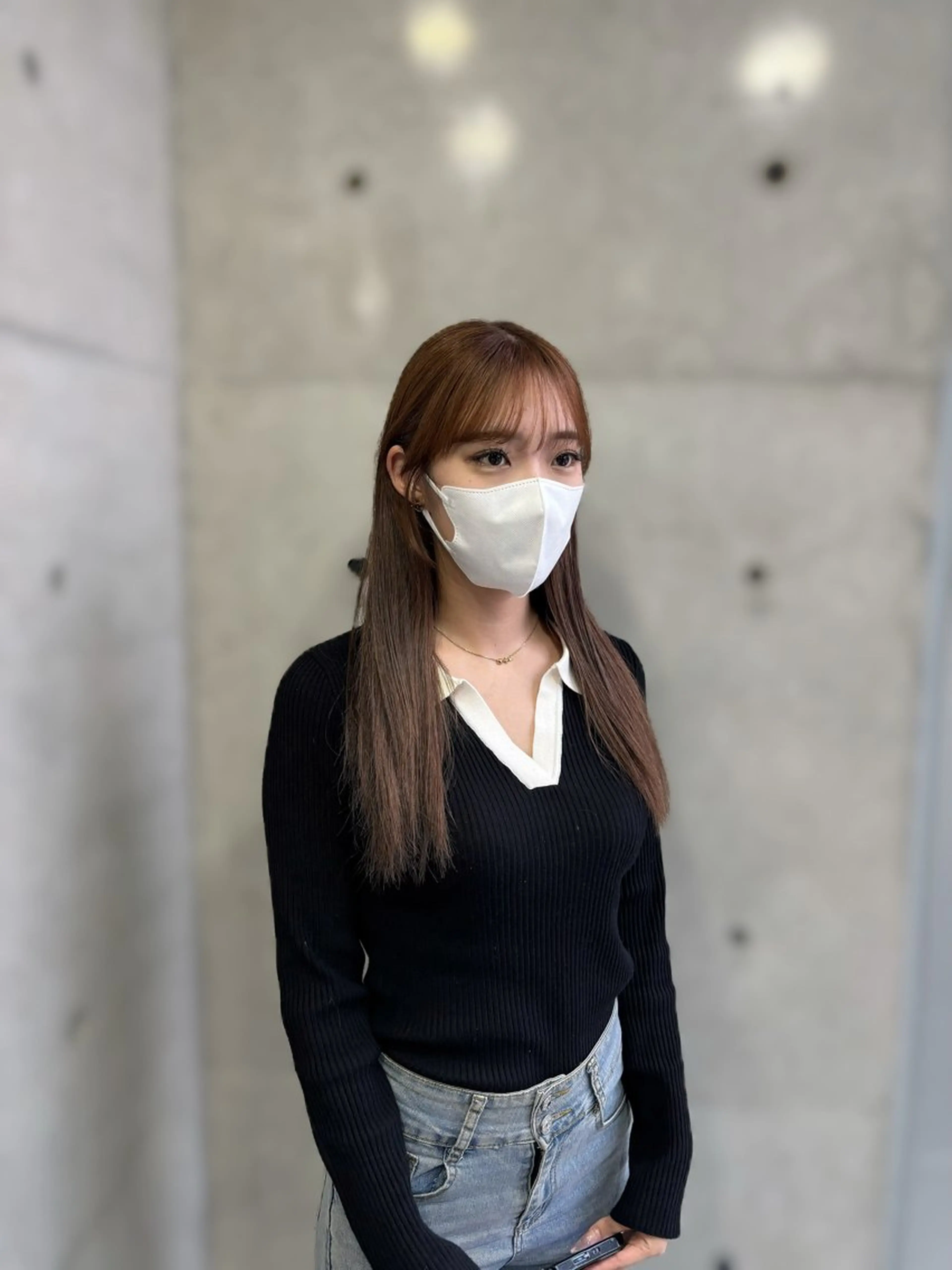 ロング カット ヘアカラー 韓国ヘア🤍 慎之介のヘアスタイル