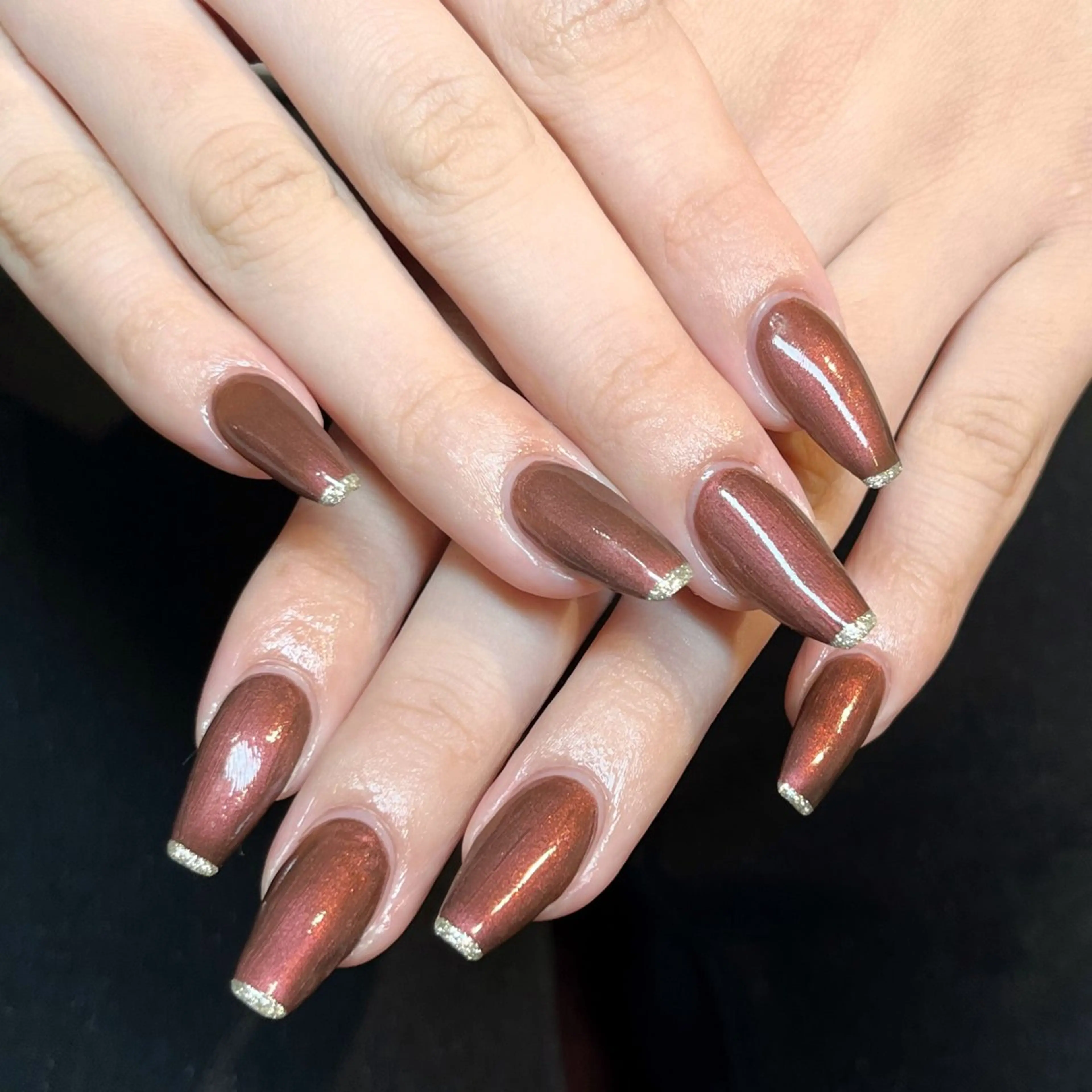 ✯ご新規様✯ 【オフ無し✖︎】ハンド カラーフレンチの写真