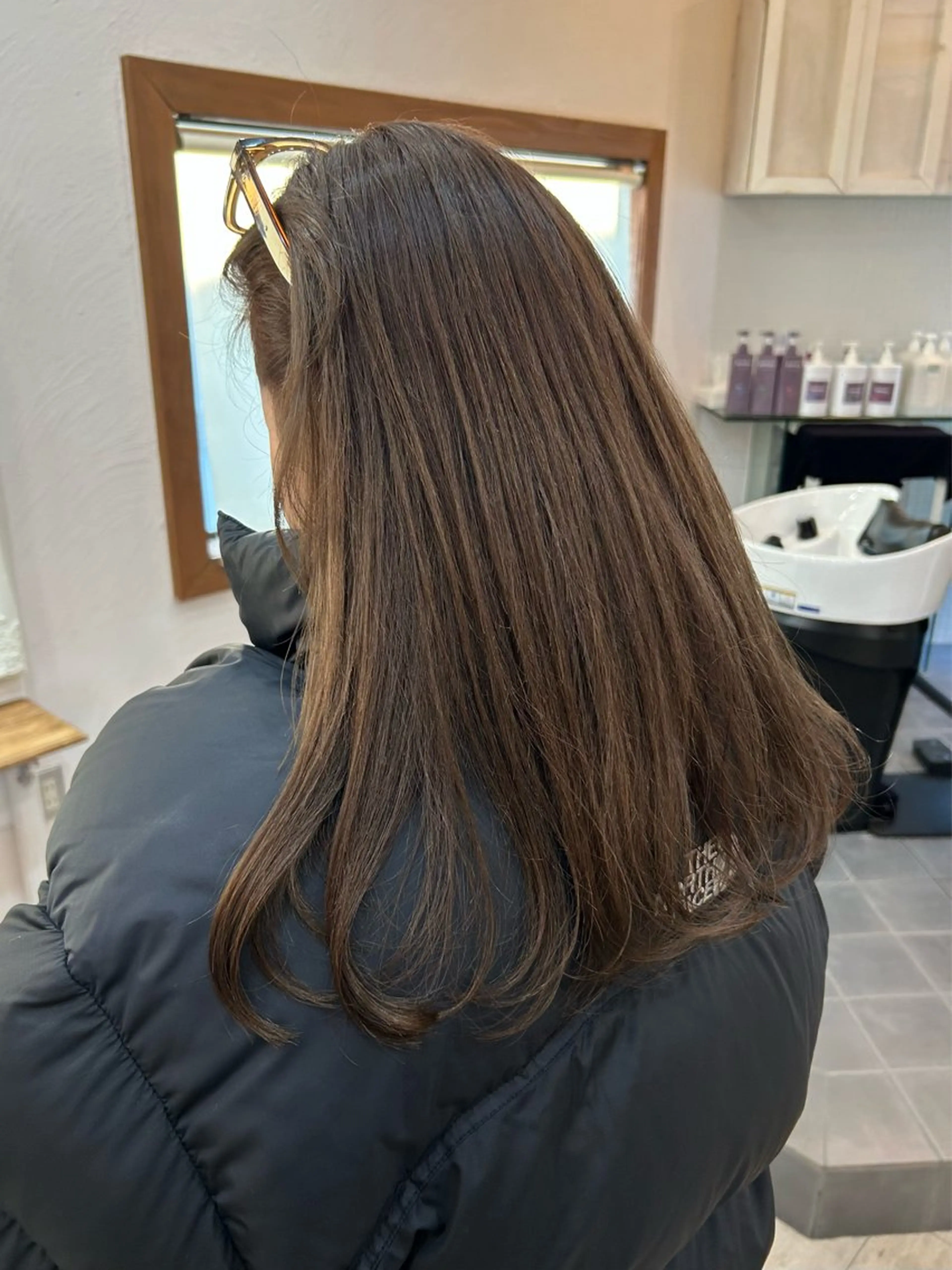 セミロング カラー ブリーチ ダブルカラー ハイトーンカラー ブリーチなしカラー ヘアカラー 180° OneEightyDegrees 中目黒所属・Himari 【ハイトーンカラー】のヘアスタイル