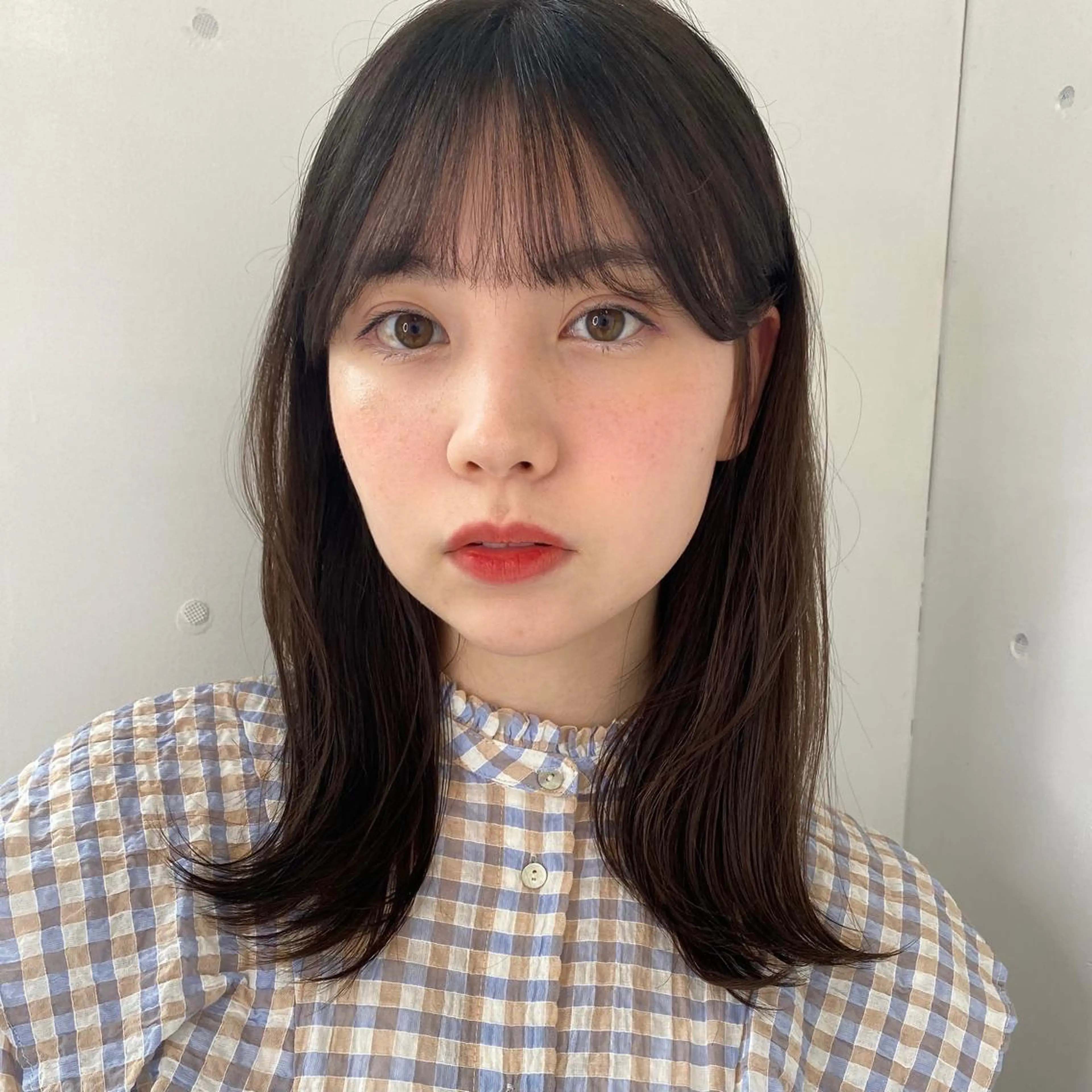 ミディアム カラー 🪭risa 暖色/レイヤー🪭のヘアスタイル