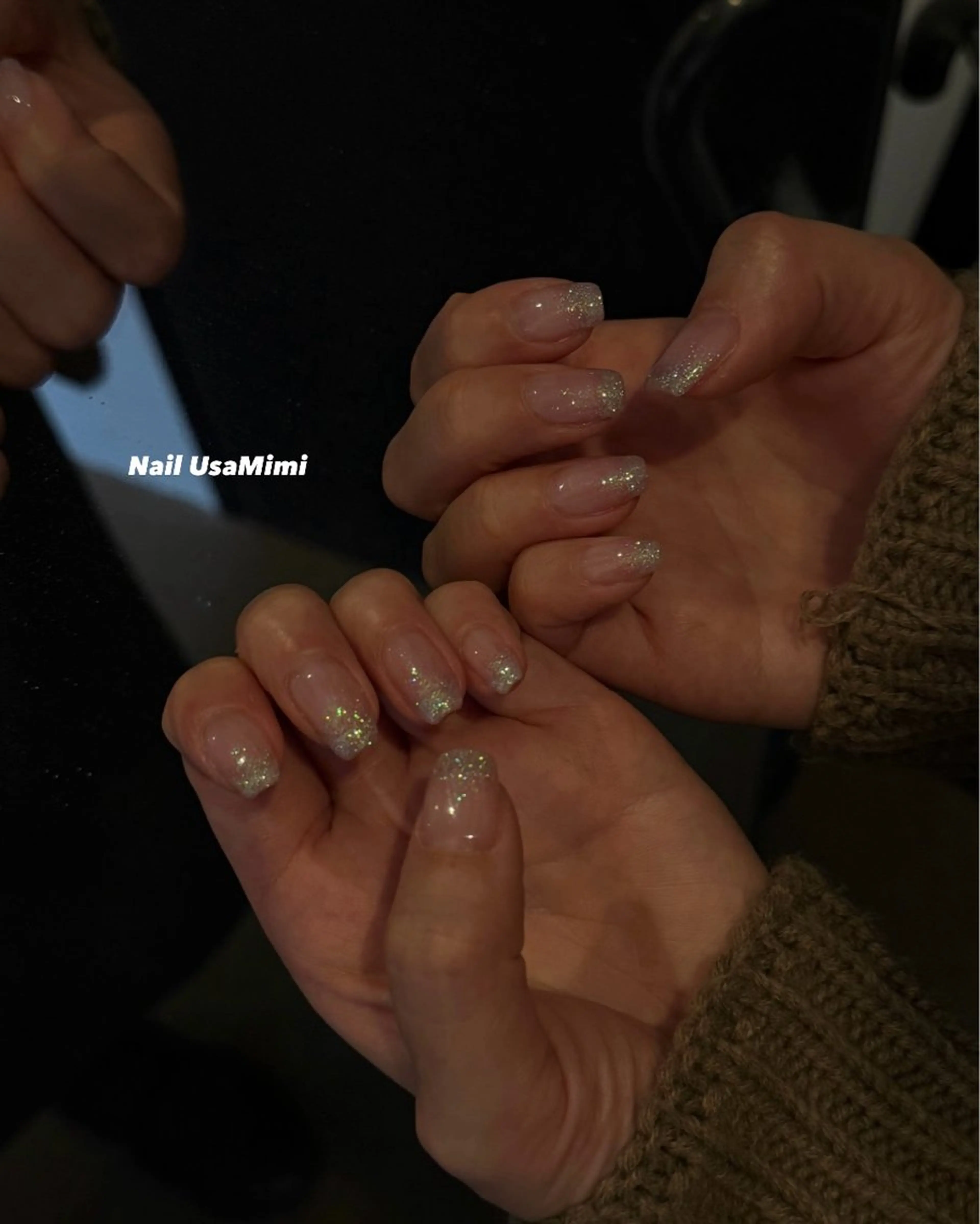 ネイル グラデーション ハンドネイル 本町NailUsaM imi KEINAのネイルデザイン