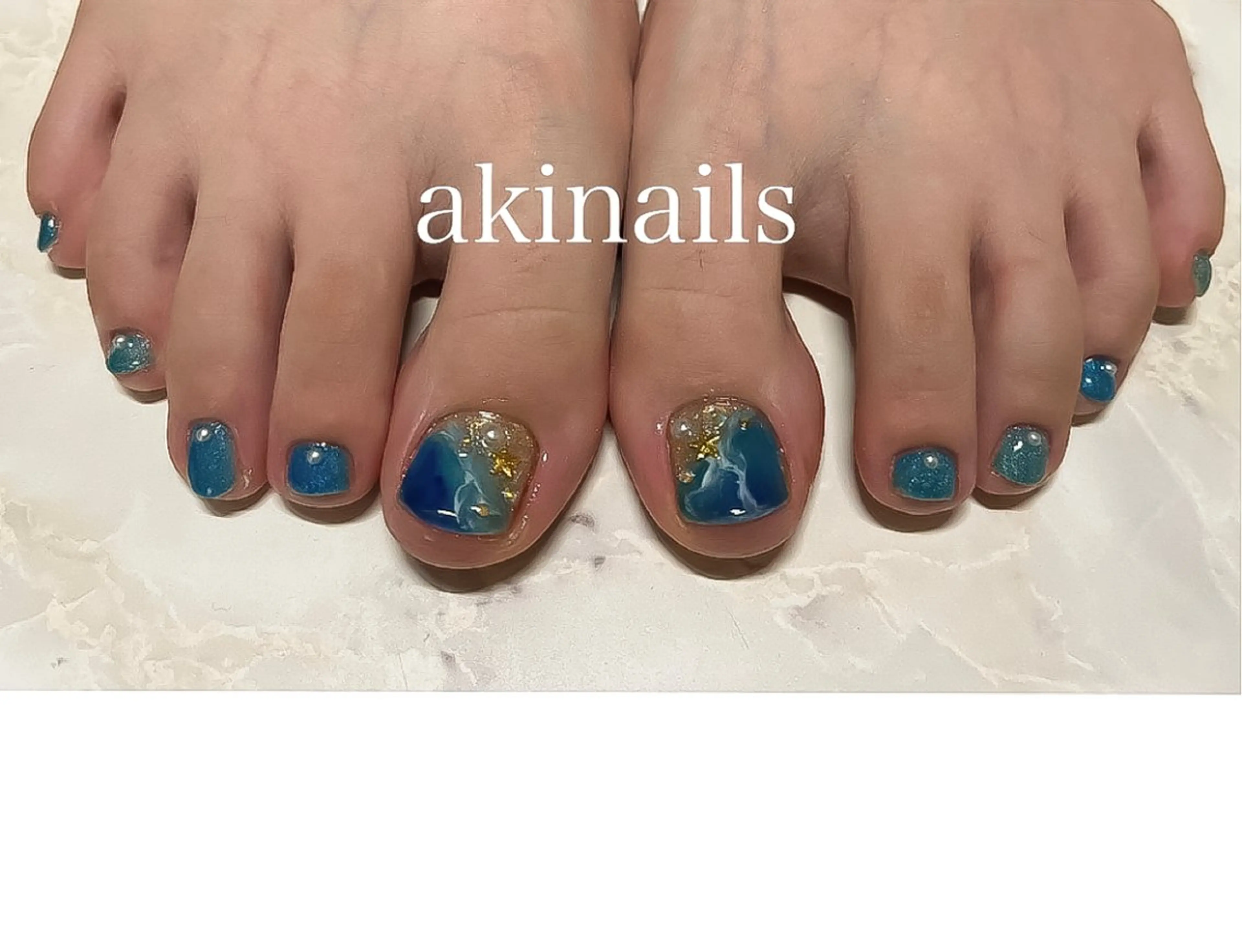 【フットネイル9時​〜​17時半までの方はこちら。】時間を間違えないようお願いします。の写真