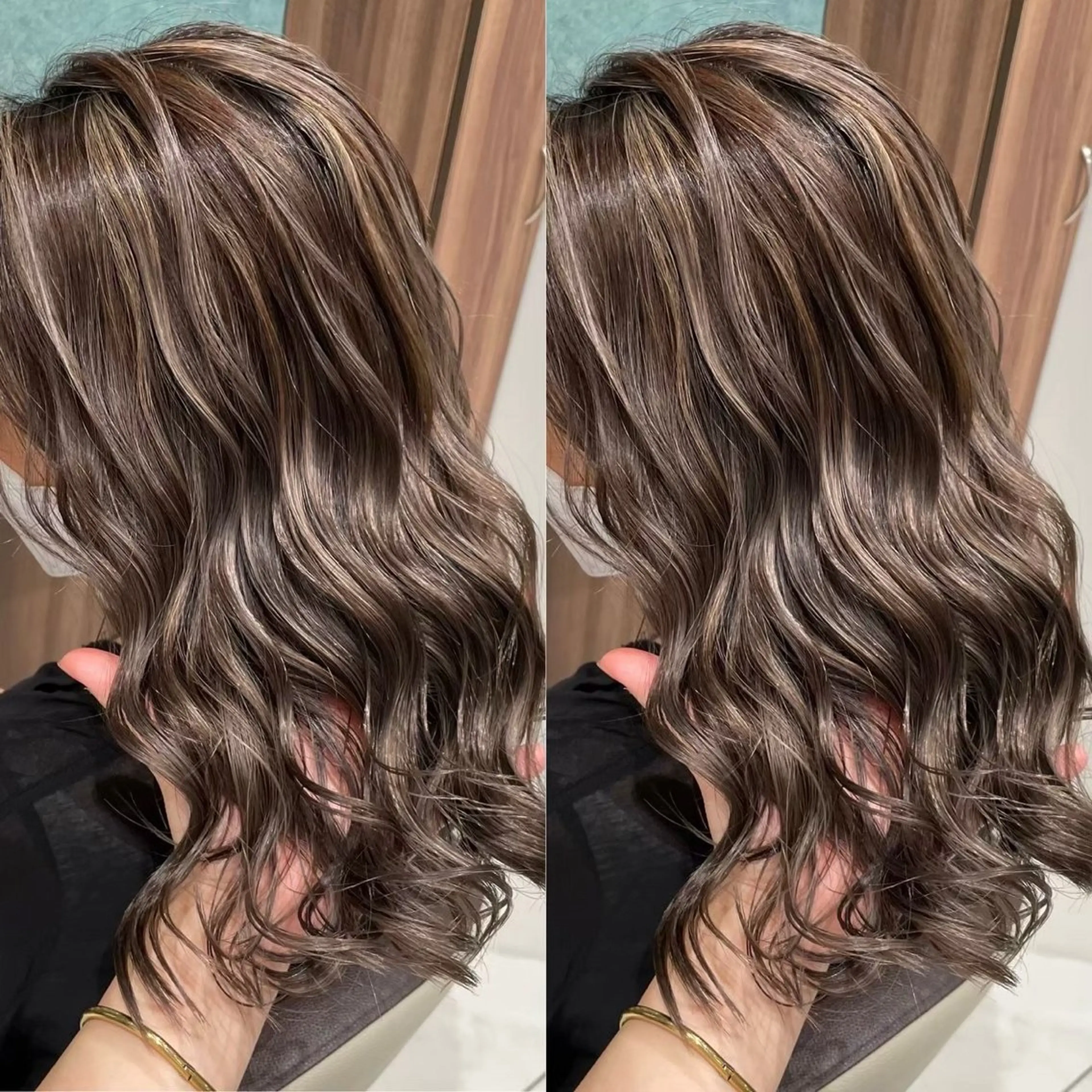 ロング カラー 暖色/くびれヘア/ Misakiのヘアスタイル