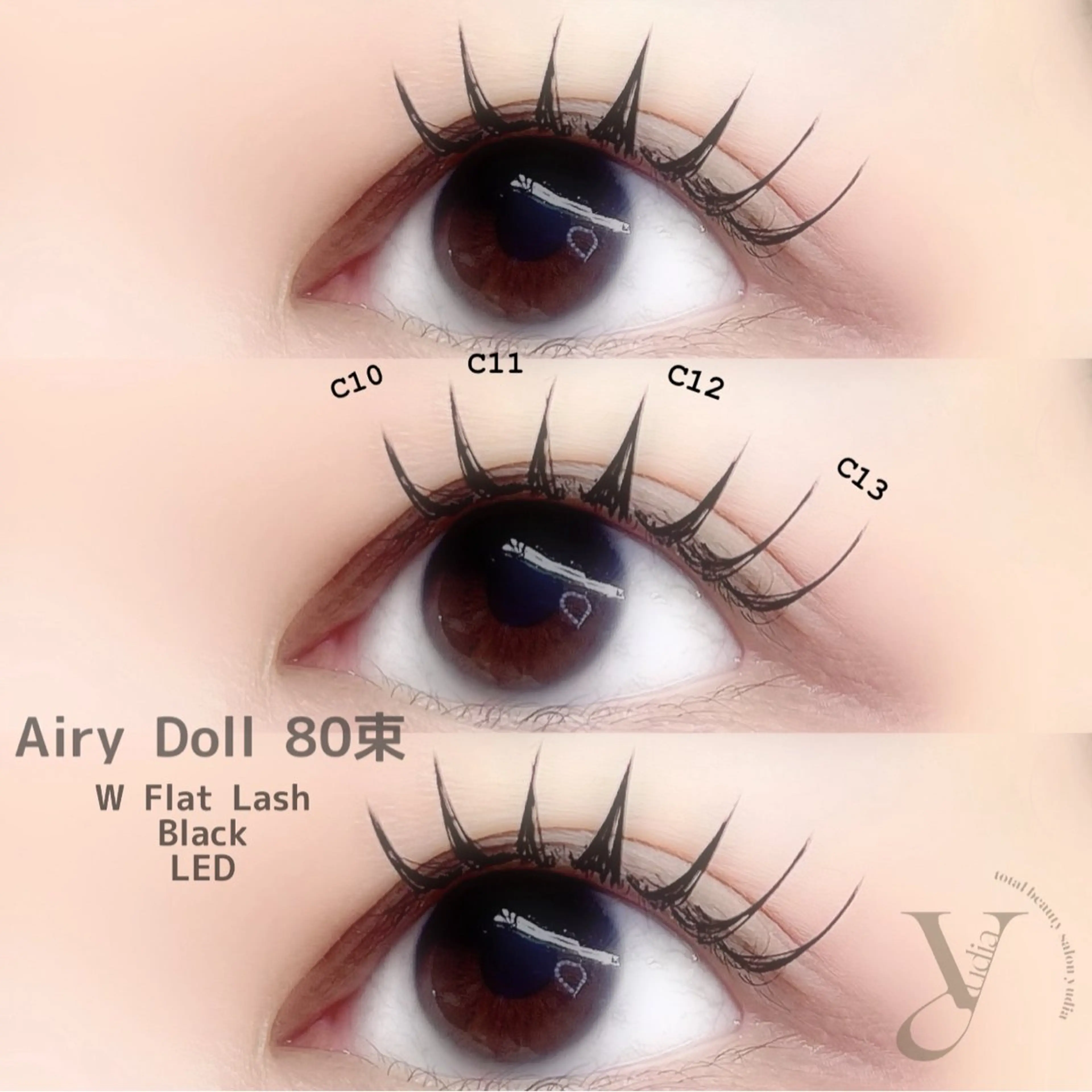 マツエク・マツパ フラットラッシュ マツエク 𝐧𝐞𝐨𝐧新宿 ❤️𝐀𝐲𝐚のマツエク・マツパデザイン