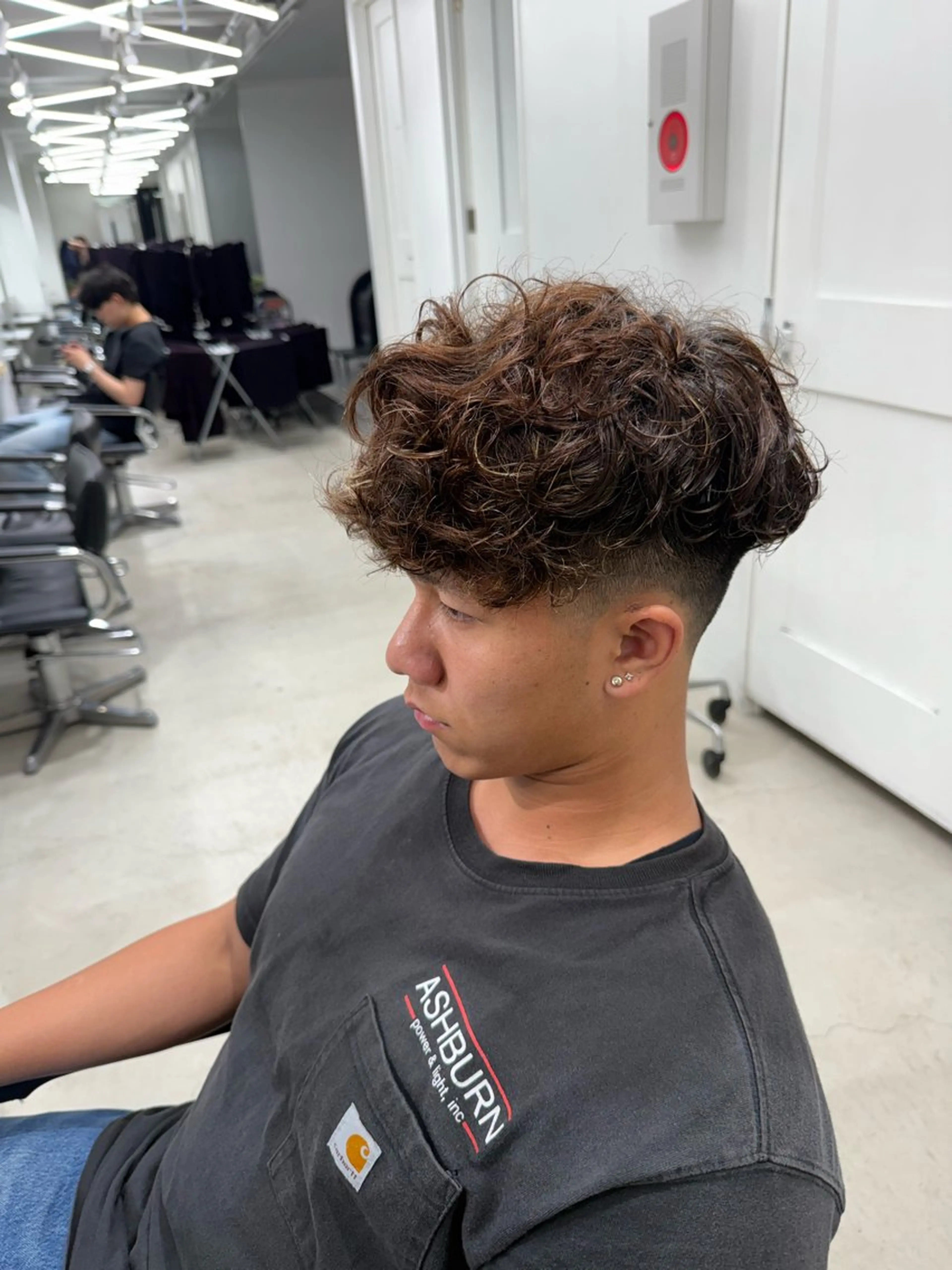 カラー パーマ メンズ 深谷 侑亮のヘアスタイル