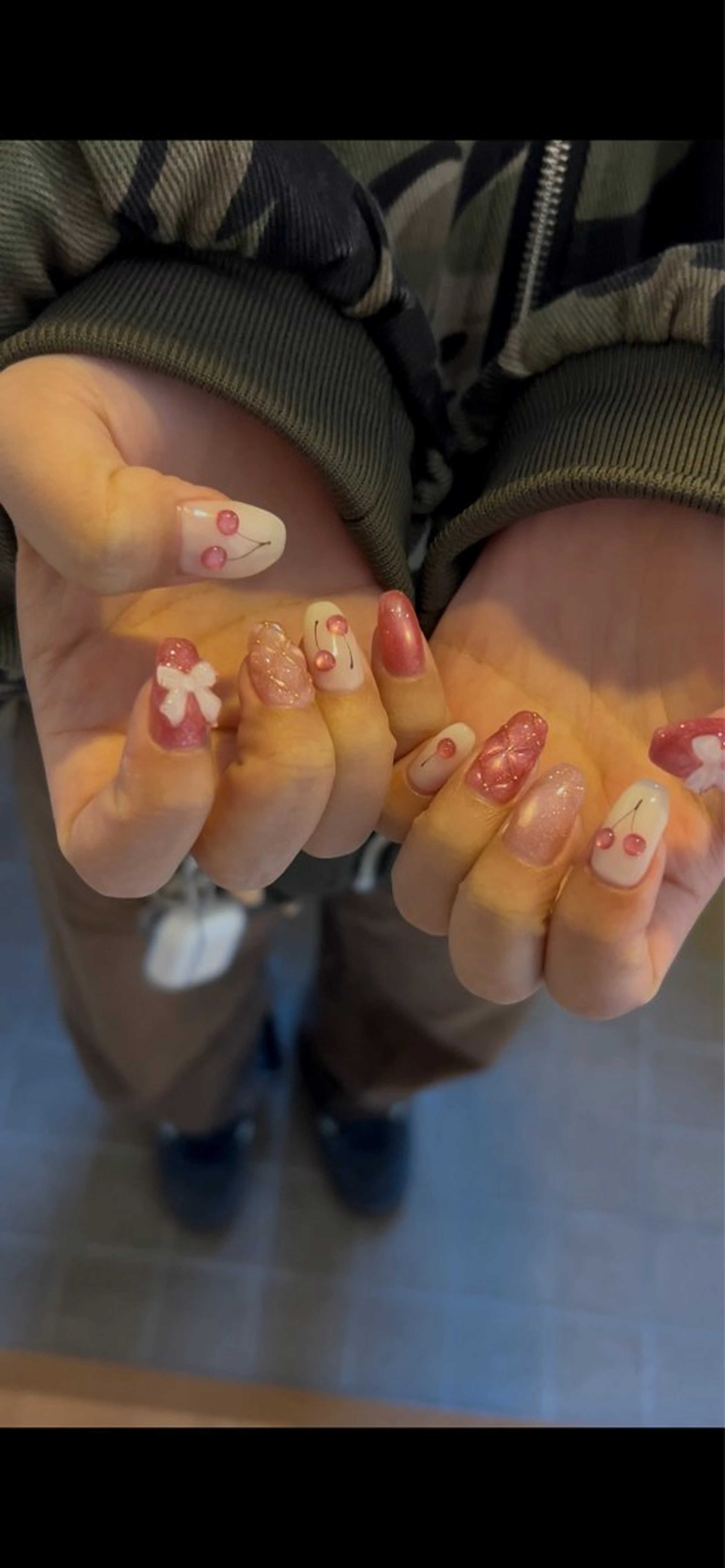 ネイル 持ち込み ハンドネイル Aimer Ciel エメシエル大宮ネイルのネイルデザイン