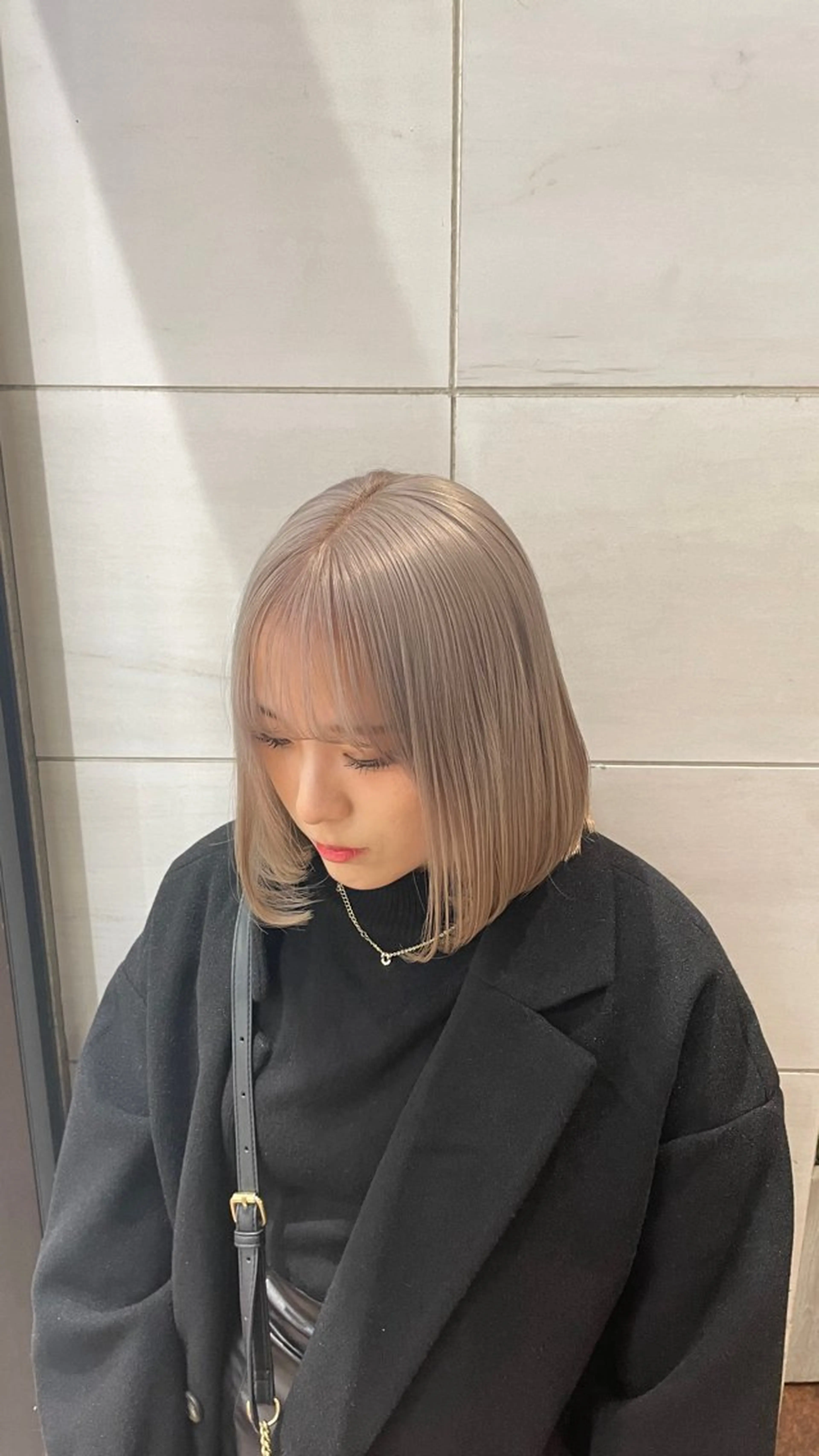 ‎🤍ホワイトブリーチダブルカラー＋ハホニコトリートメント‎🤍の写真