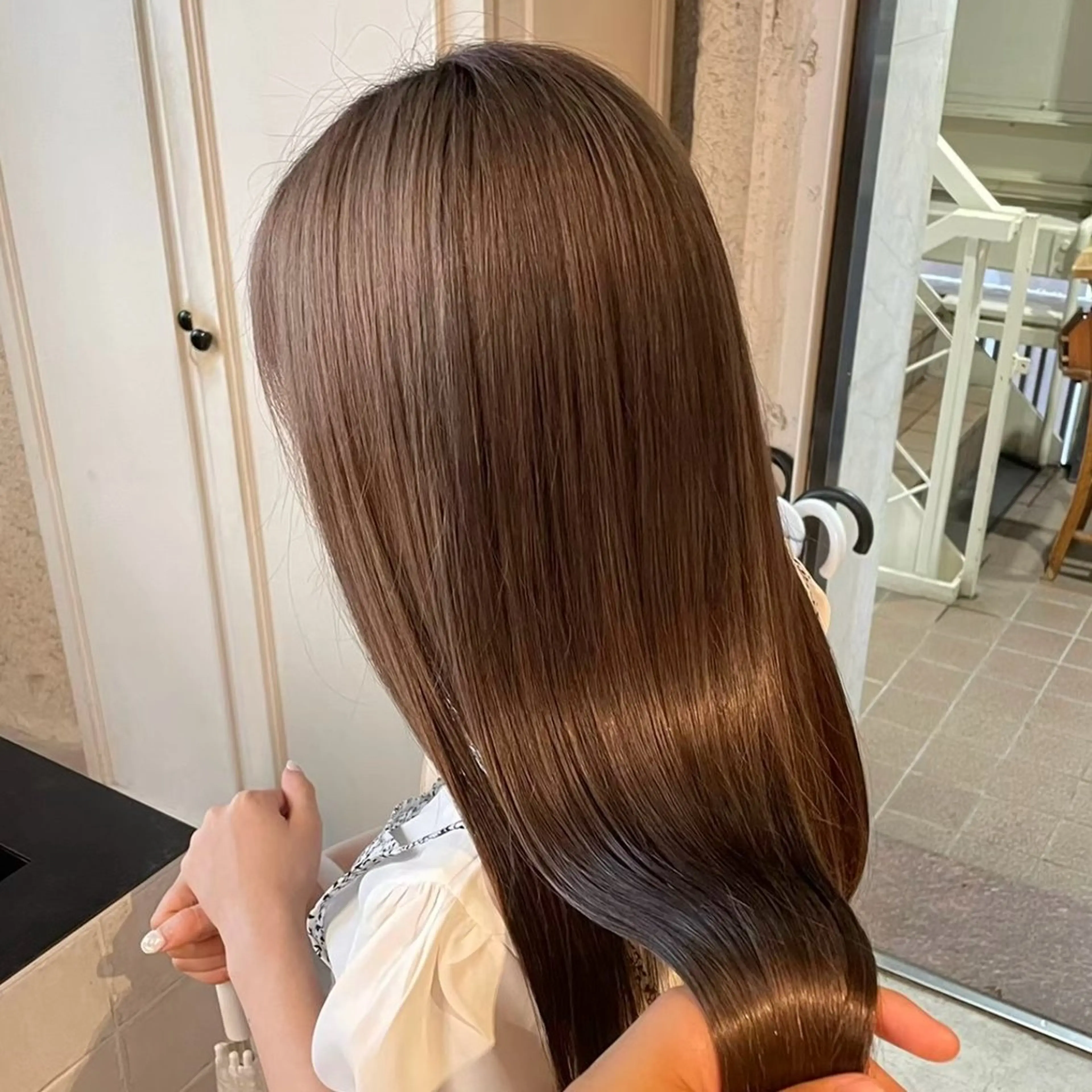 ロング 髪質改善 トリートメント トリートメント Owelle所属・maika /髪質改善/艶カラーのヘアスタイル