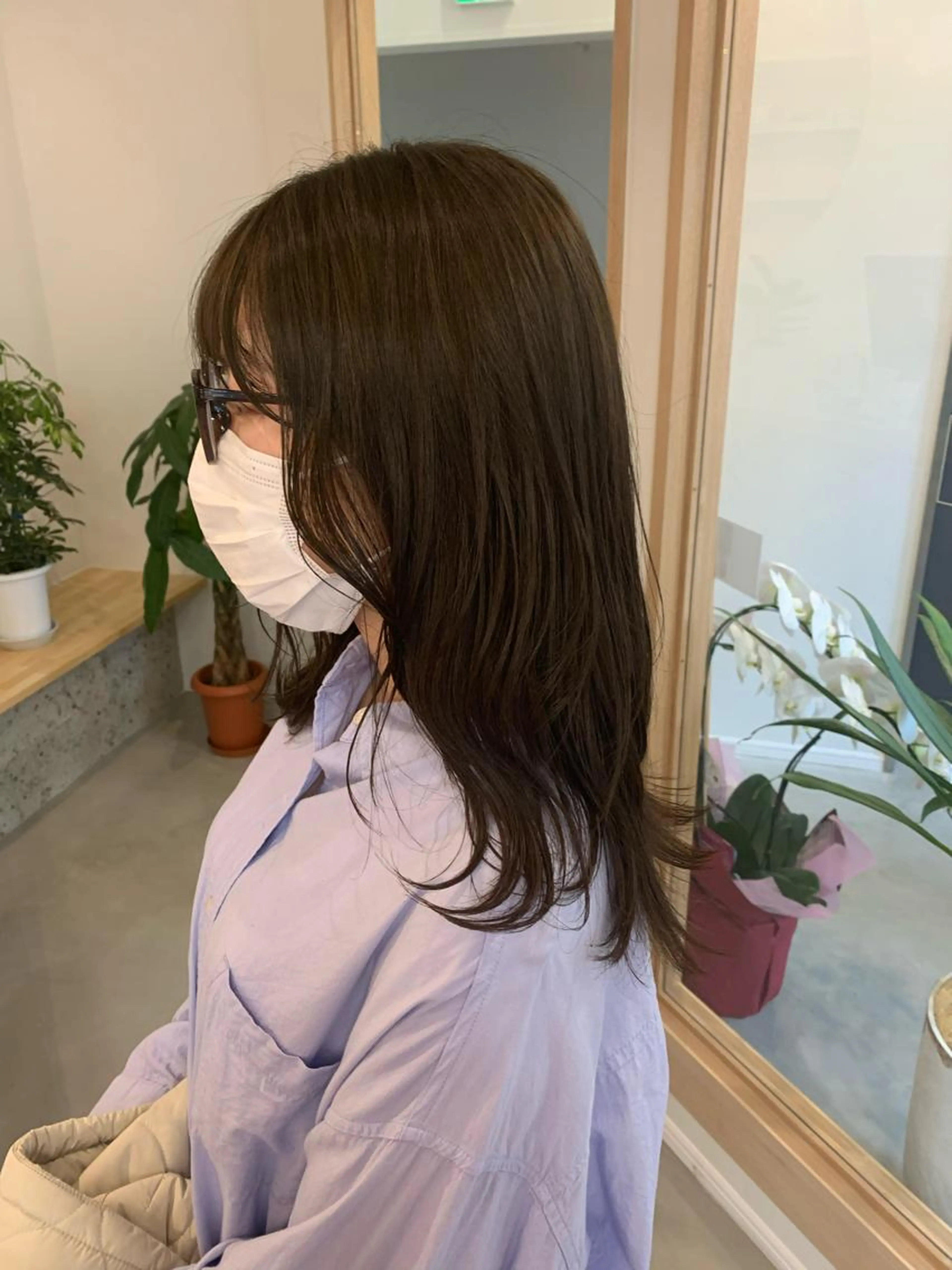 【人気No. 1メニュー】カット＋透明感イルミナカラー＋トリートメント🌈の写真