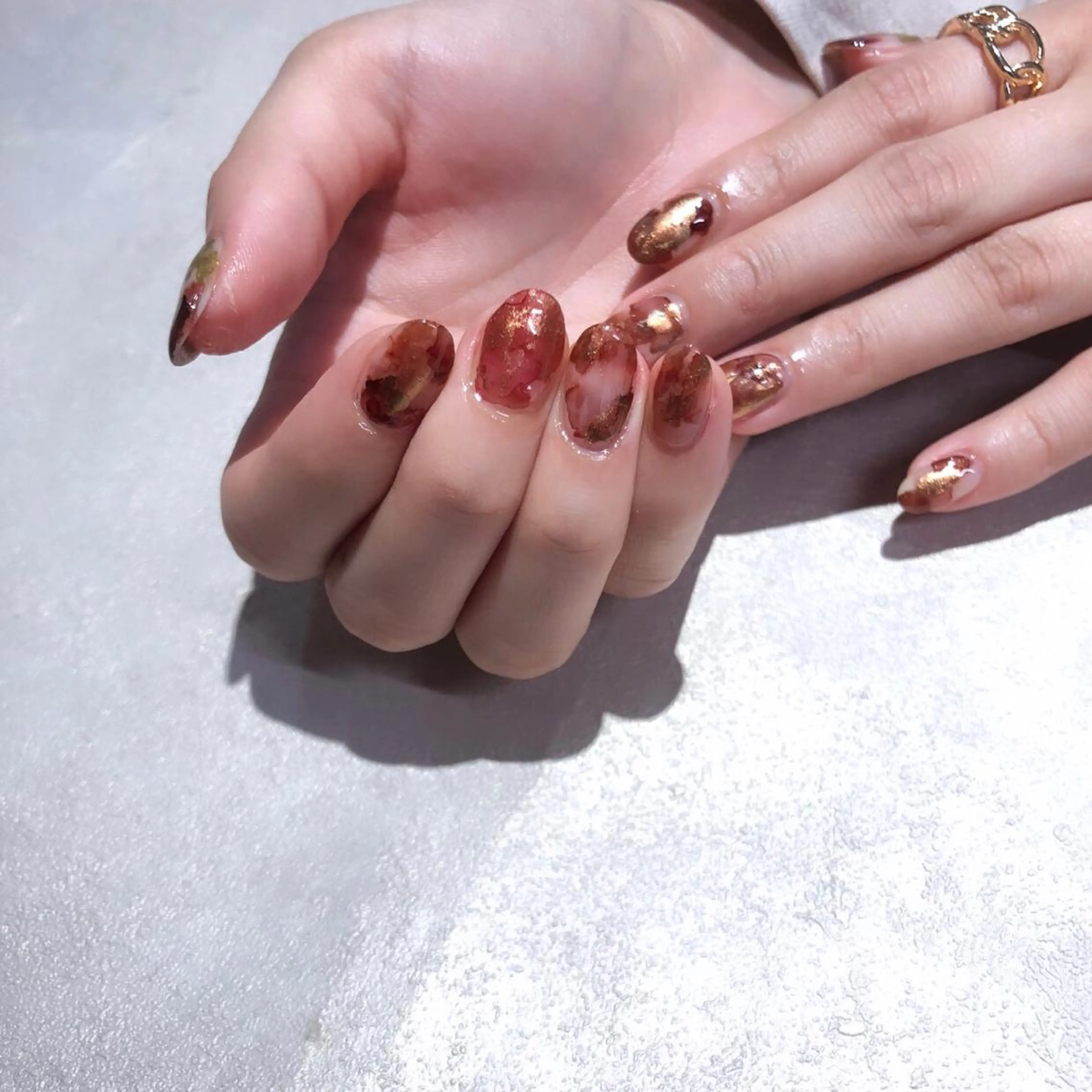 ネイル ハンドネイル フットネイル ハンドケア Nes.Nail所属・Miyagi Asamiのネイルデザイン