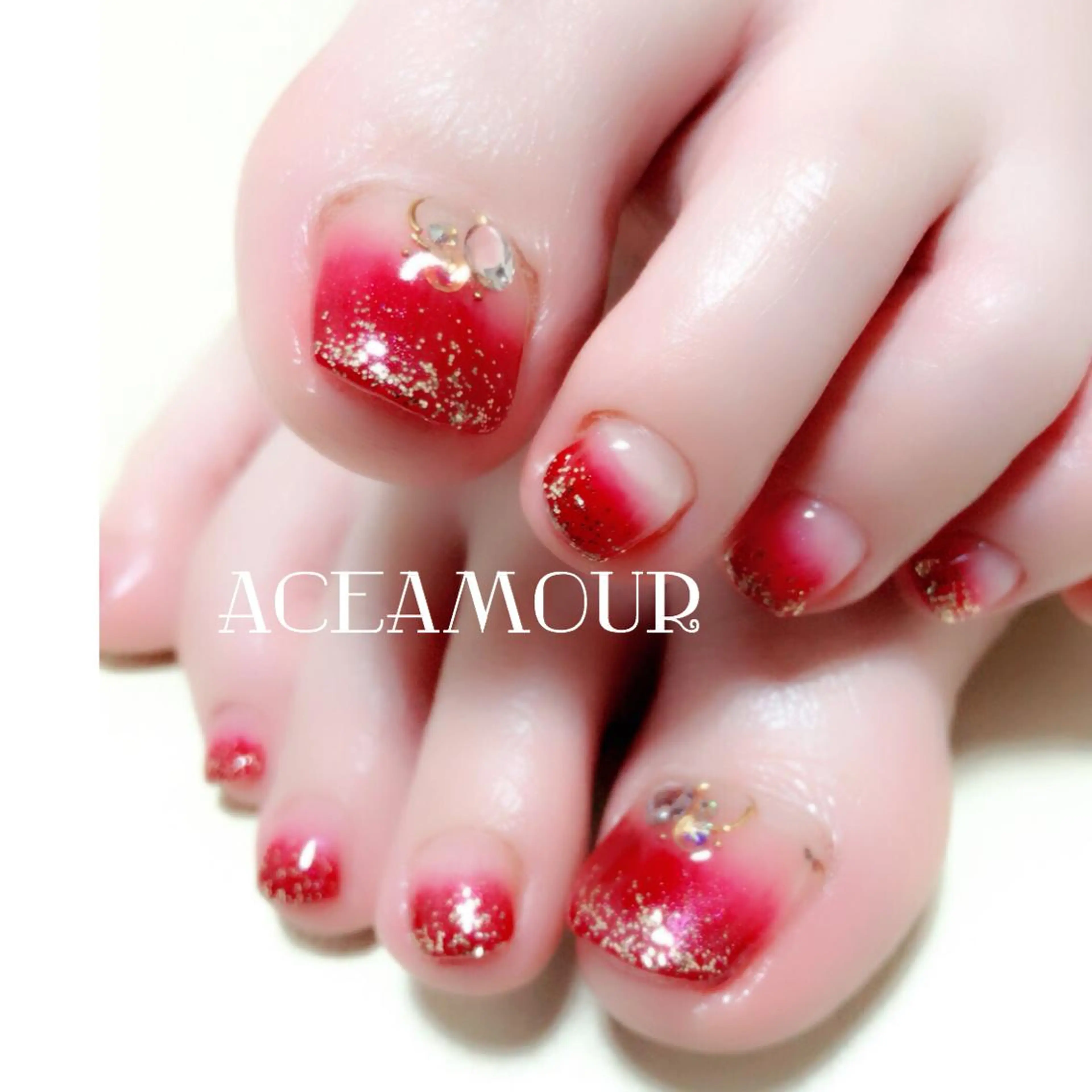 ネイル アートネイル ワンカラーネイル ネイル/耳つぼ /新ホワイトニングのネイルデザイン