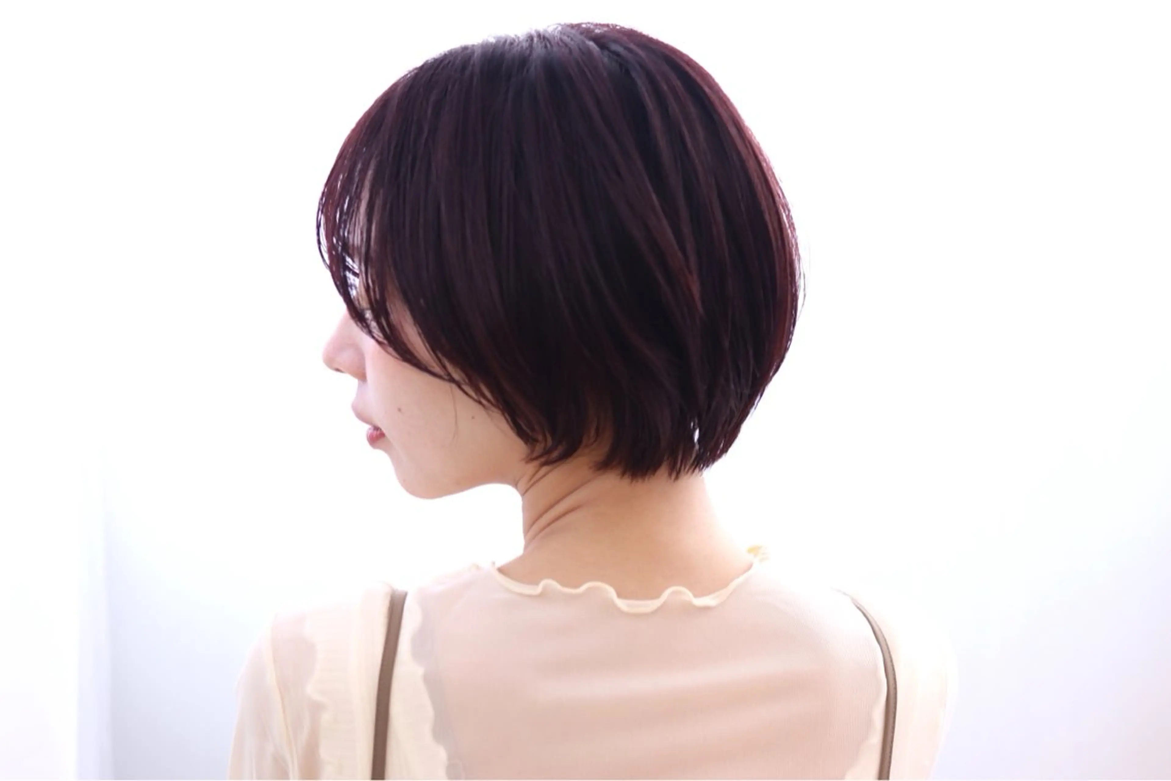ショート カット ヘアカラー トリートメント 🎀ブリーチなし カラーyui🎀のヘアスタイル