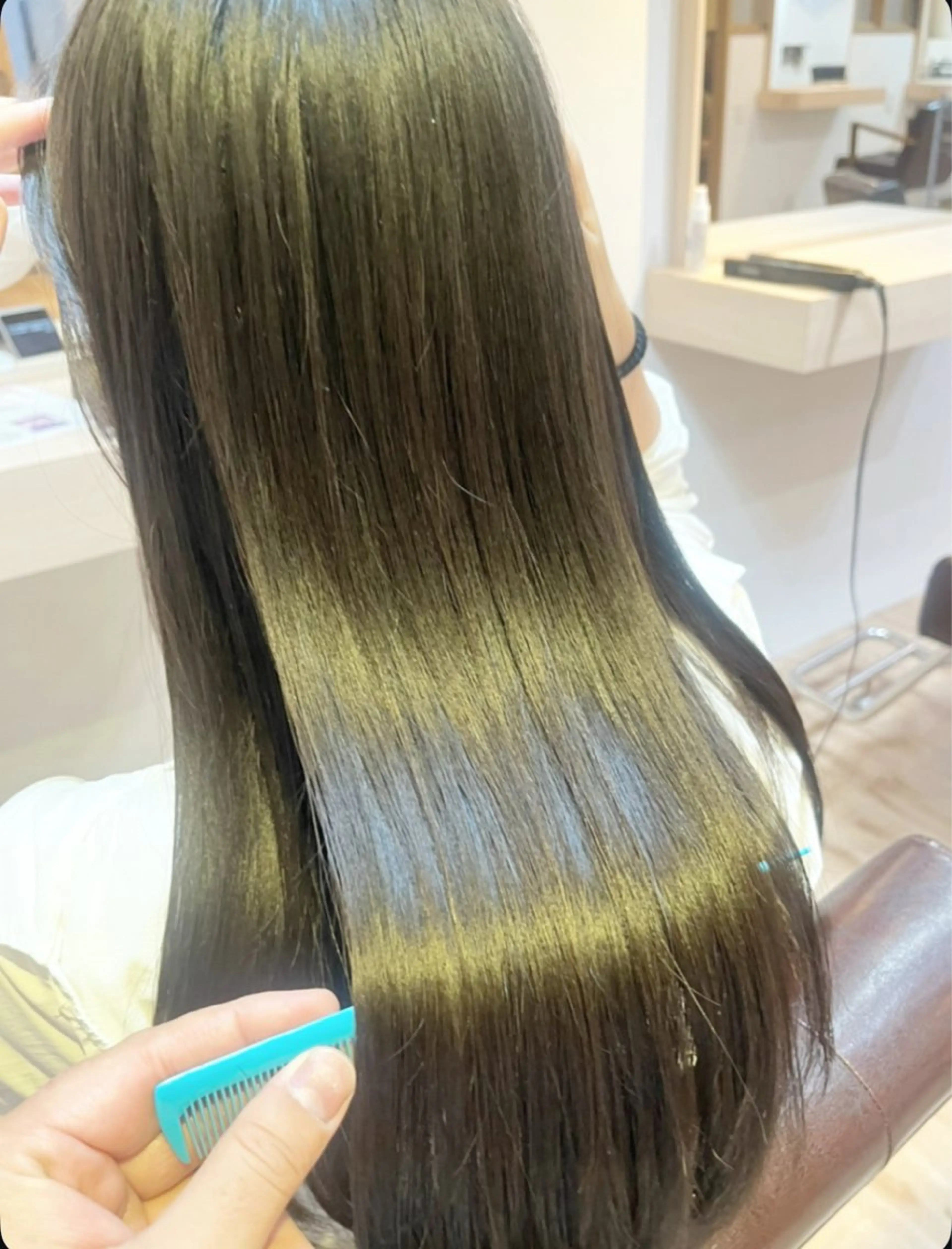 ロング 髪質改善 little心斎橋所属・美髪/髪質改善/ カラー/シャケのヘアスタイル