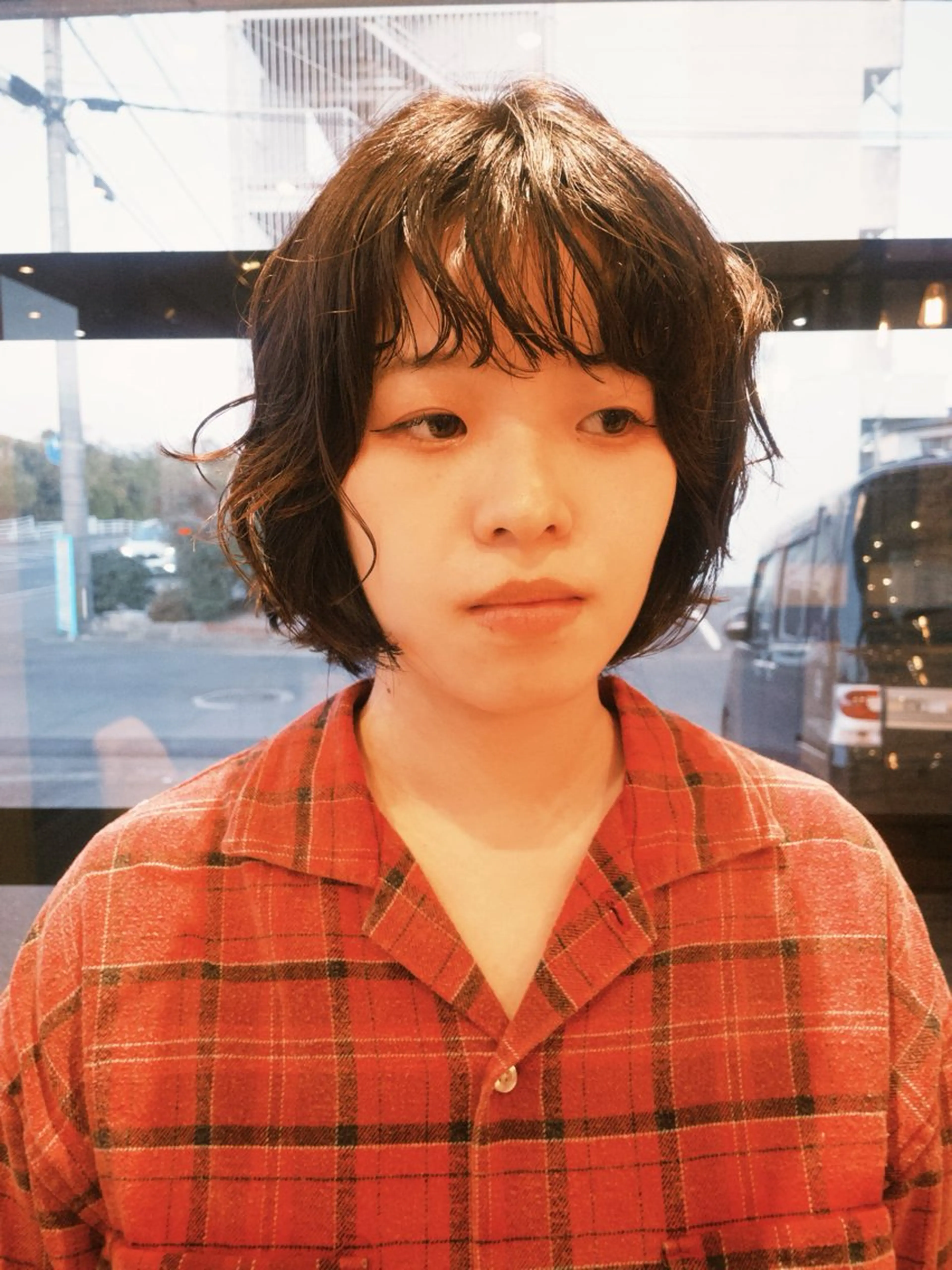 ショート パーマ カット パーマ GUESTs所属・優音 /YUi/パーマのヘアスタイル