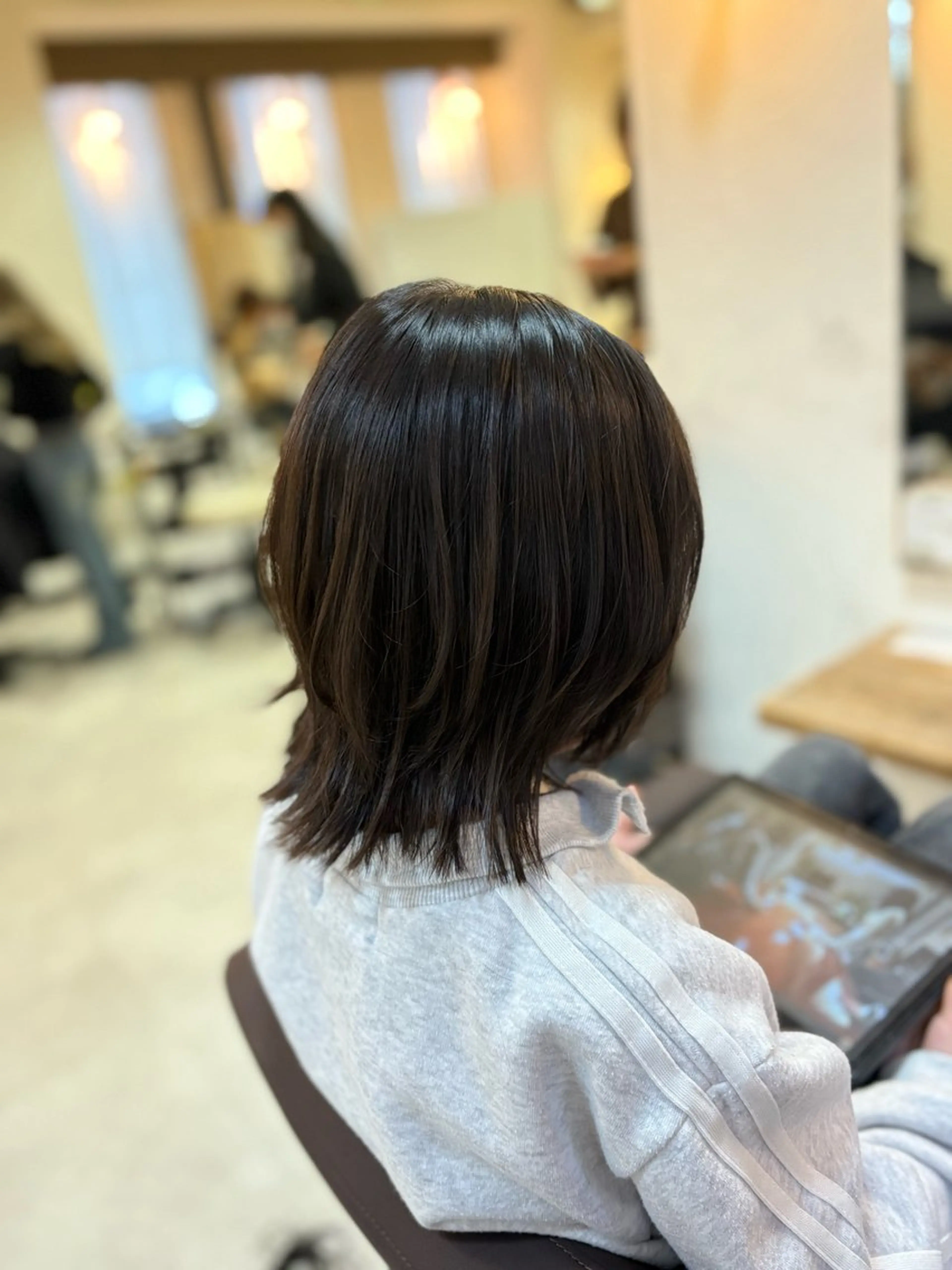 ミディアム 草津駅》 SATO💐のヘアスタイル