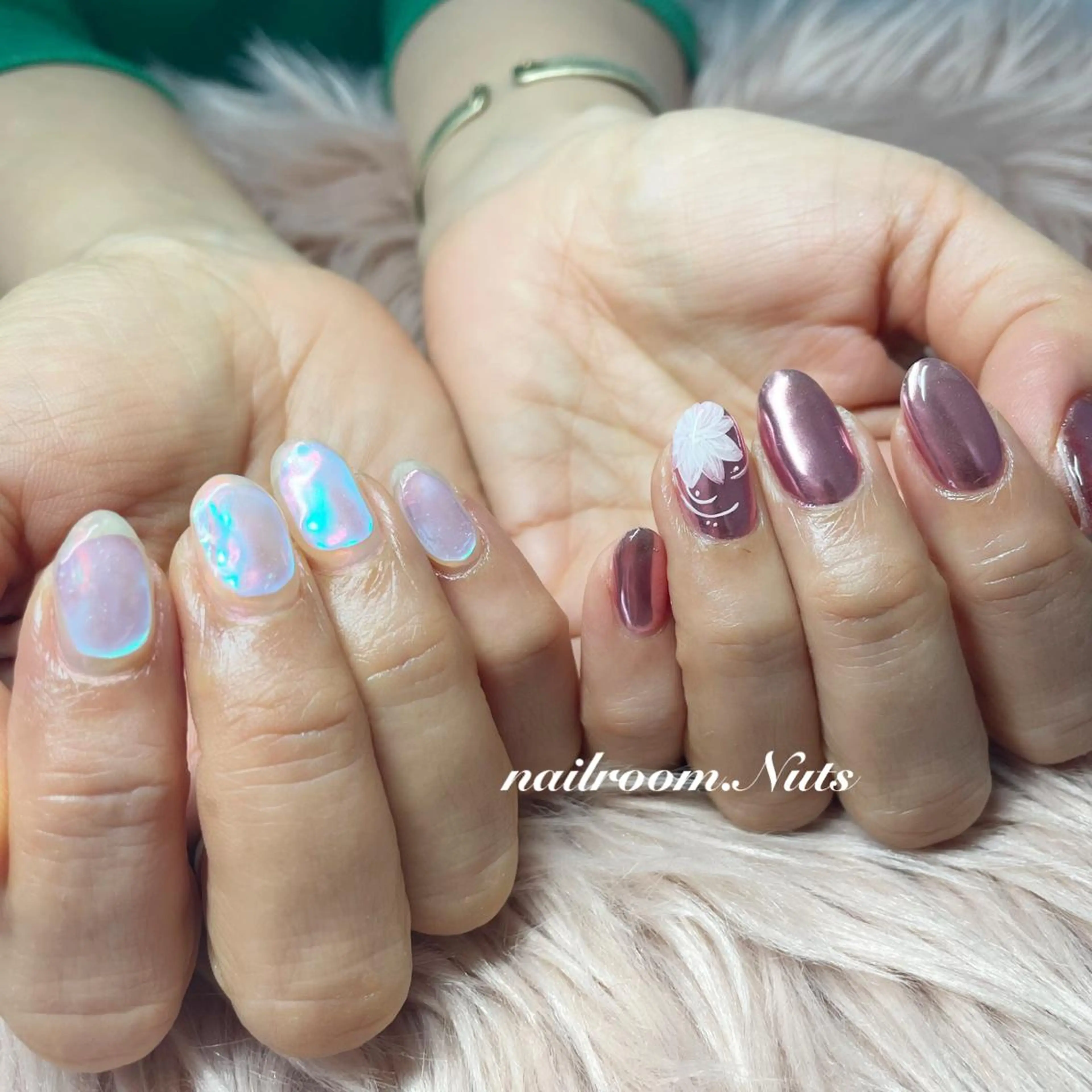 ネイル ハンドネイル nailsalon Nutsのネイルデザイン