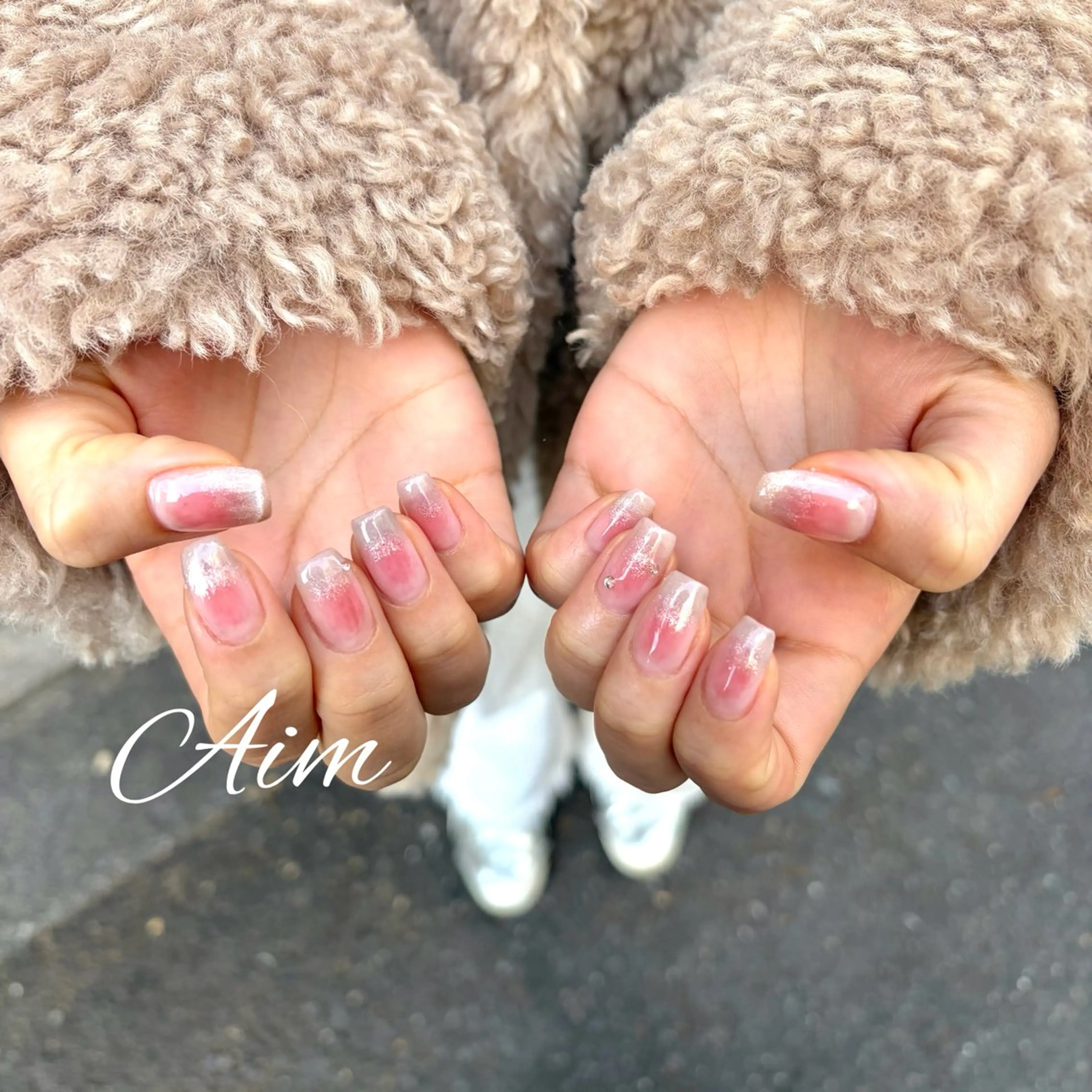 ネイル ハンドネイル ネイルサロンAim河原町[ヘアセット　ヘアエクステ　着付　専門店]所属・Aim🌿 kanaのネイルデザイン