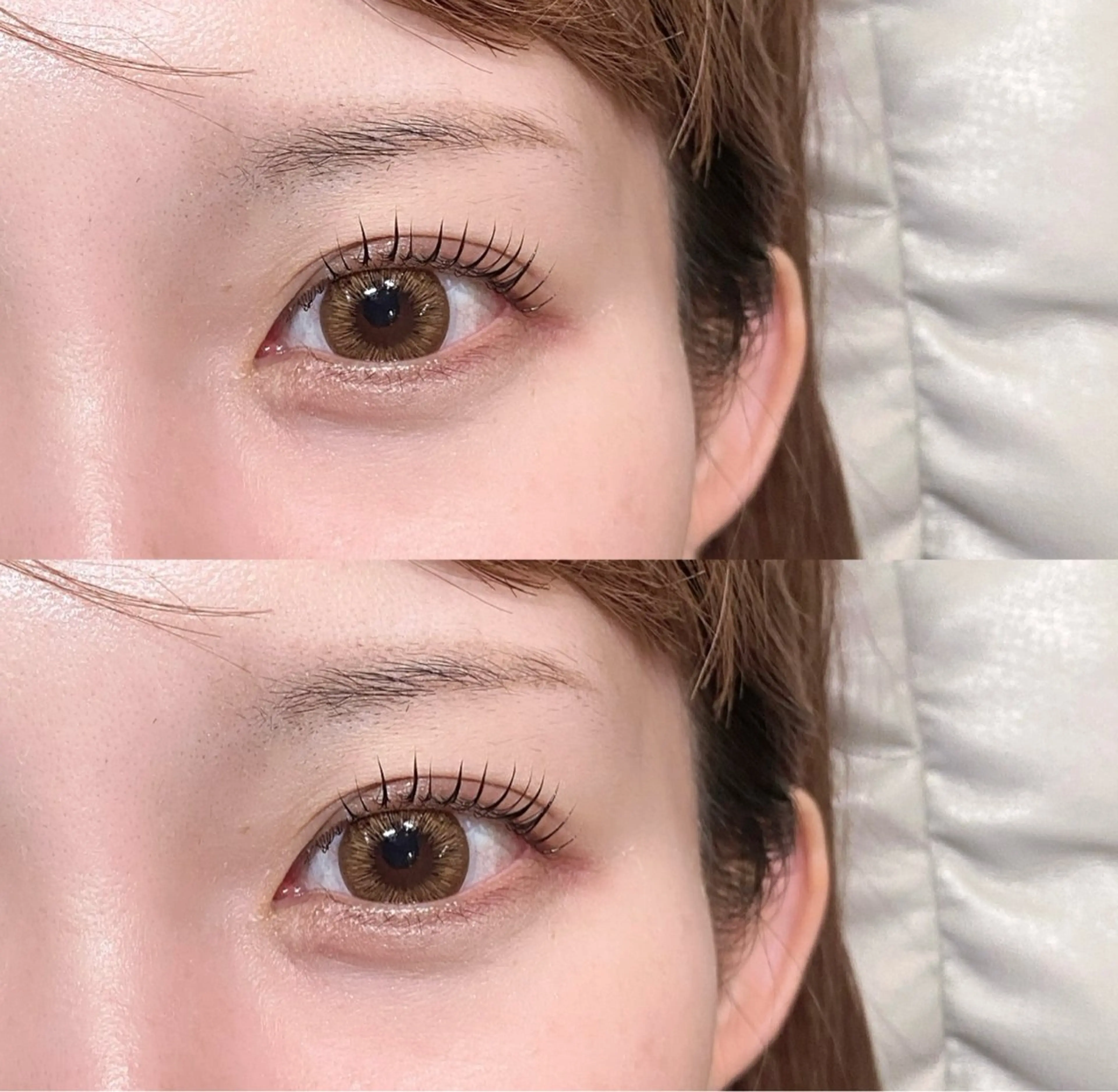 マツエク・マツパ パリジェンヌラッシュリフト 一重×まつ毛パーマ THROW KAORIのマツエク・マツパデザイン