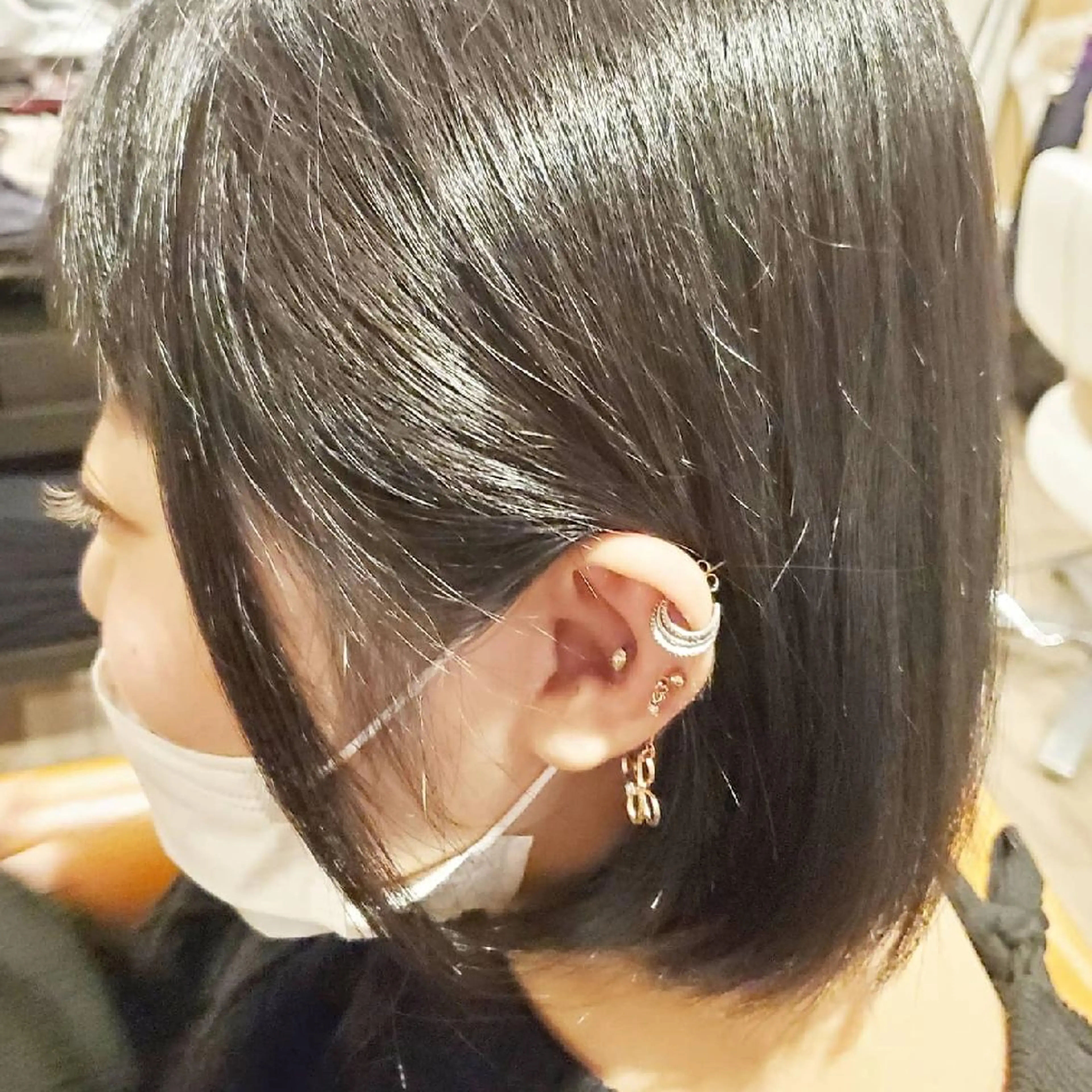 ショート カラー アディクシーカラー ブリーチ イルミナカラー 外国人風カラー トリートメント カット ヘアカラー トリートメント spa hair  ark 富井直美のヘアスタイル