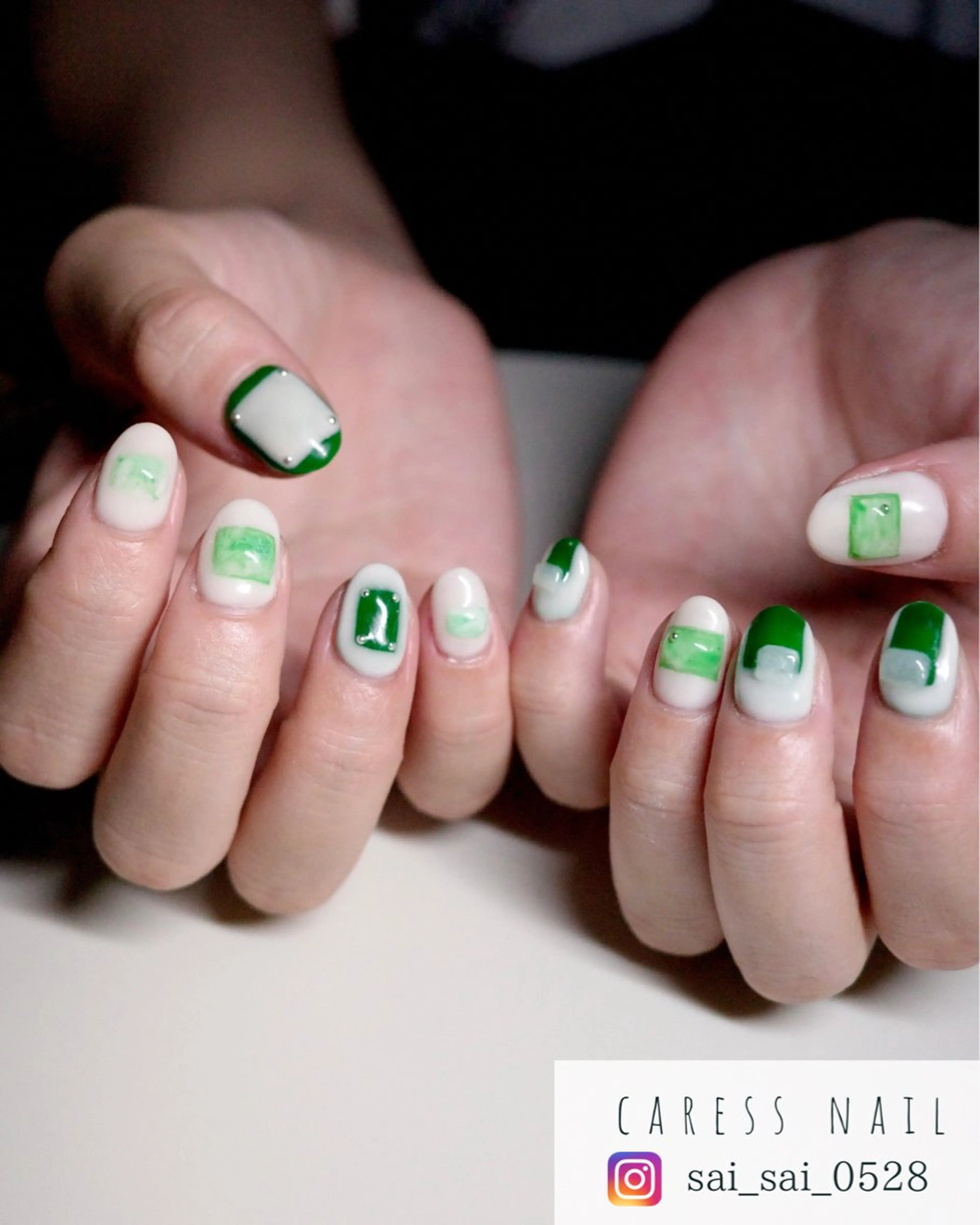 ネイル caress  nail カレスネイル　代々木上原所属・カレスネイル さいのネイルデザイン