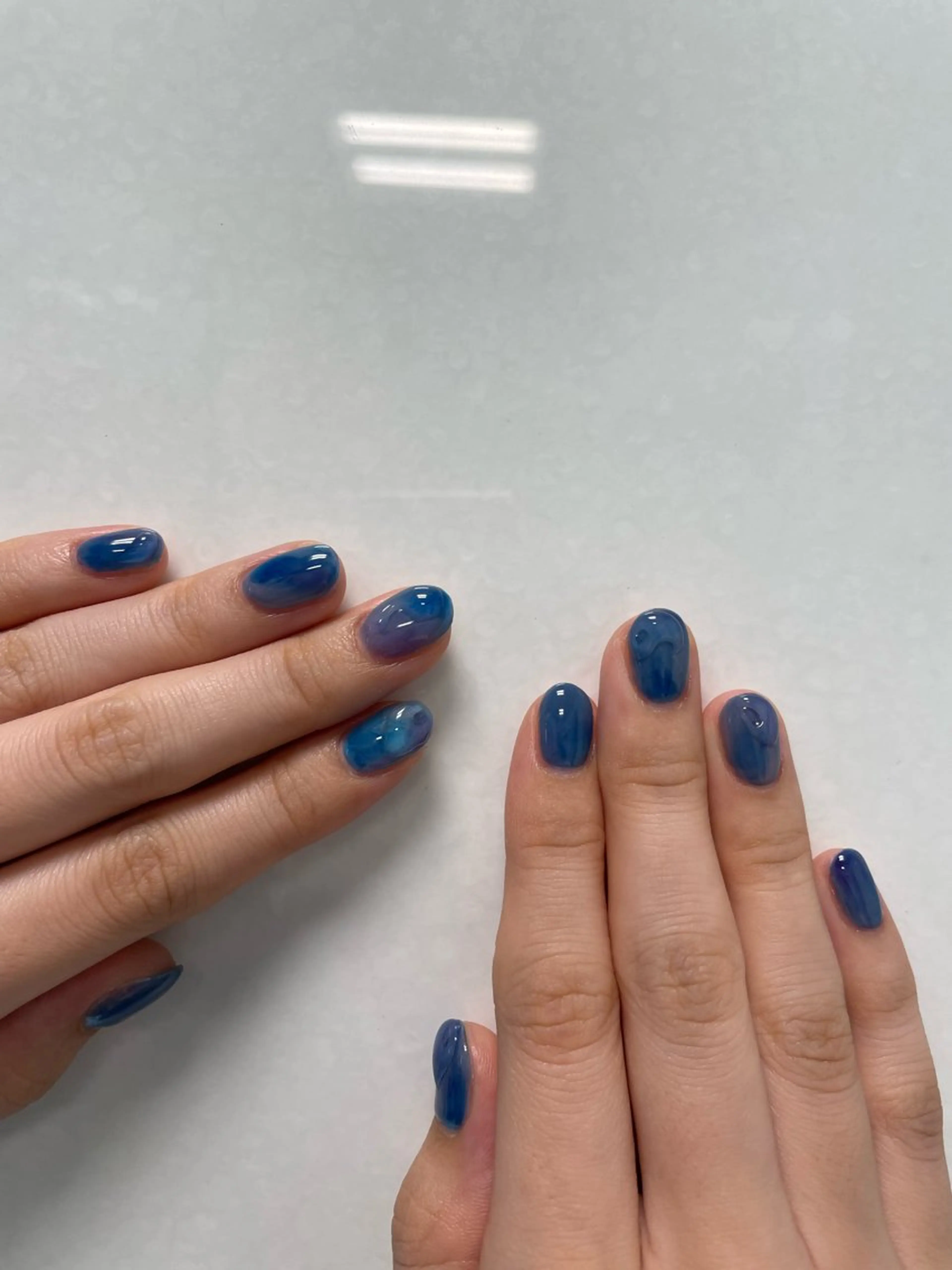 ネイル 夏ネイル ‪るか/‪透明感 カラー/アレンジのヘアスタイル